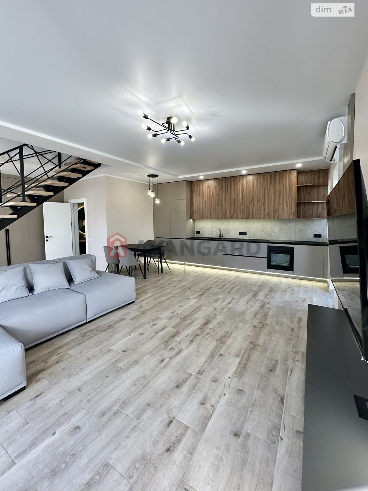 двоповерховий дуплекс, 105 кв. м, газобетон. Продаж у Новоолександрівці фото 1