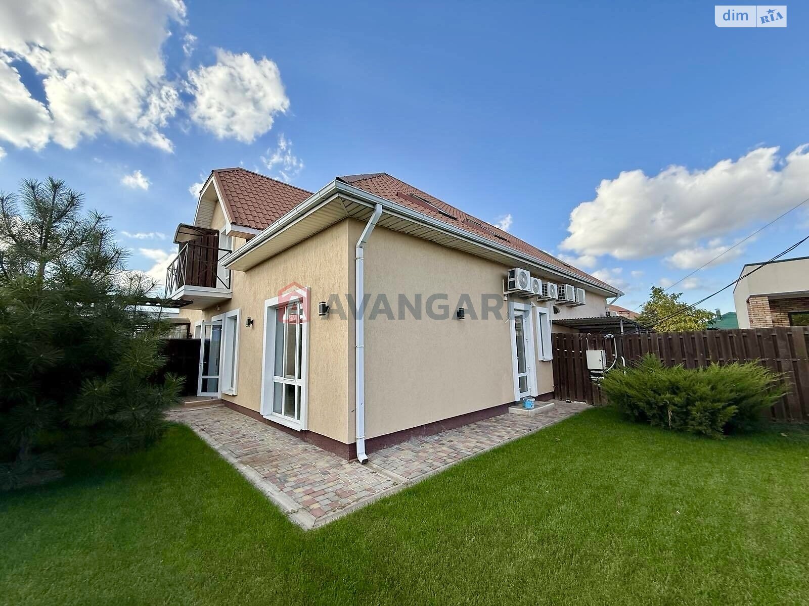 двоповерховий дуплекс, 105 кв. м, газобетон. Продаж у Новоолександрівці фото 1