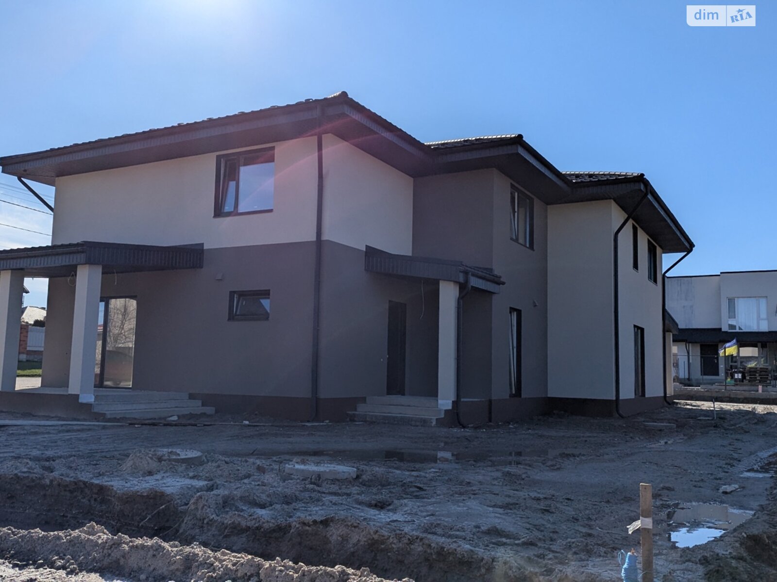 двухэтажный дуплекс, 130 кв. м, газобетон. Продажа в Новом фото 1 двухэтажный дуплекс, 130 кв. м, газобетон. Продажа в Новом фото 1