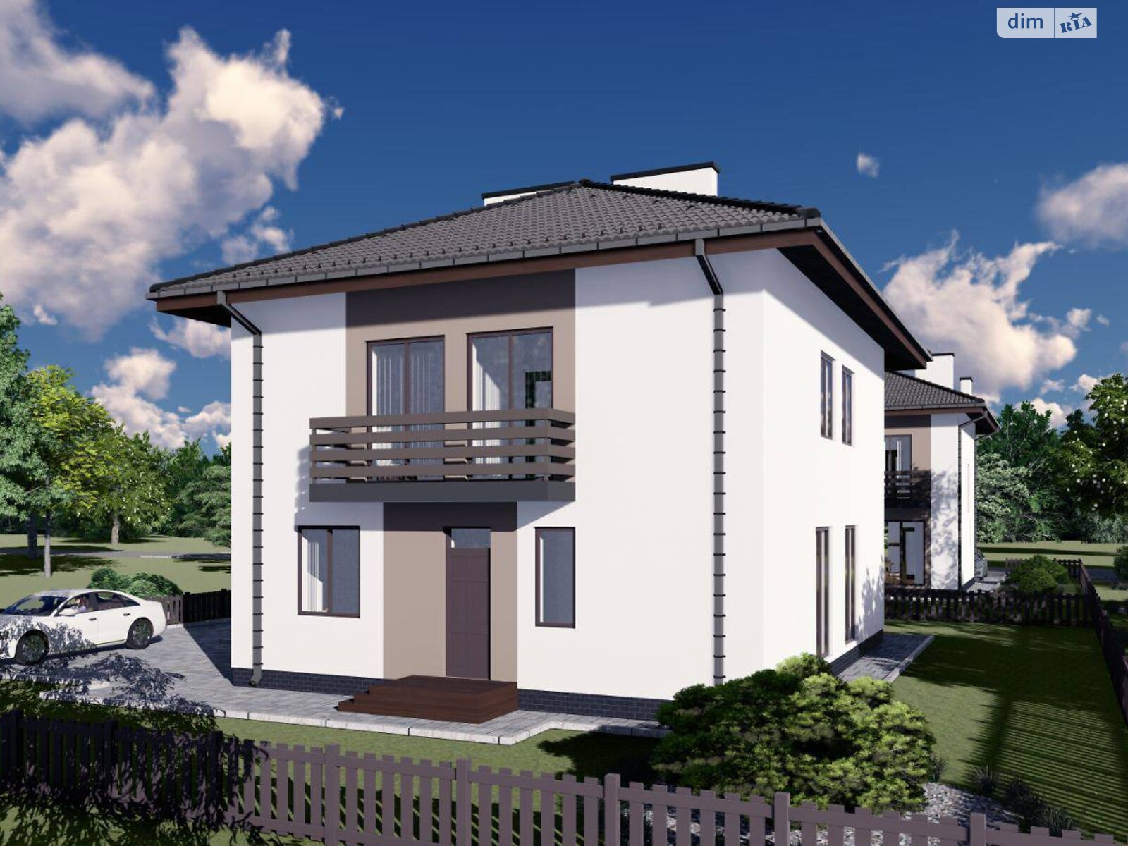 двухэтажный дуплекс, 95 кв. м, кирпич. Продажа в Оброшином район Центр фото 1 двухэтажный дуплекс, 95 кв. м, кирпич. Продажа в Оброшином район Центр фото 1