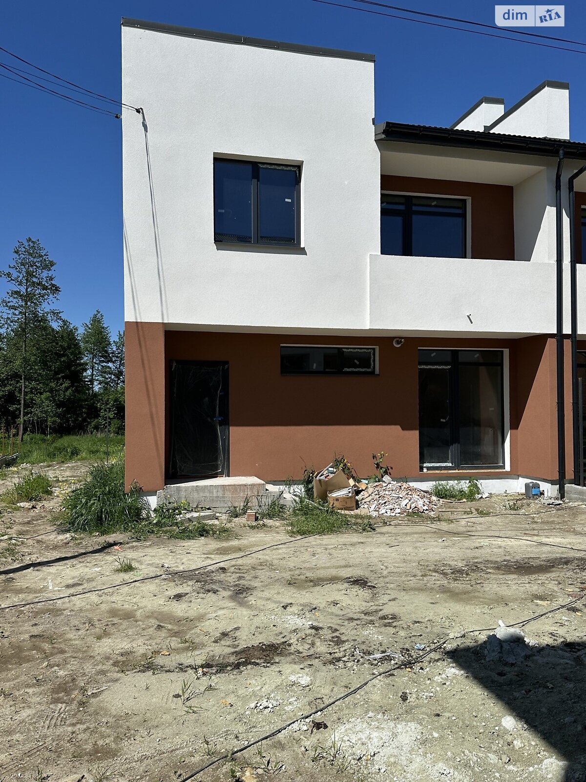 двоповерховий дуплекс, 77 кв. м, цегла. Продаж у Оброшине фото 1