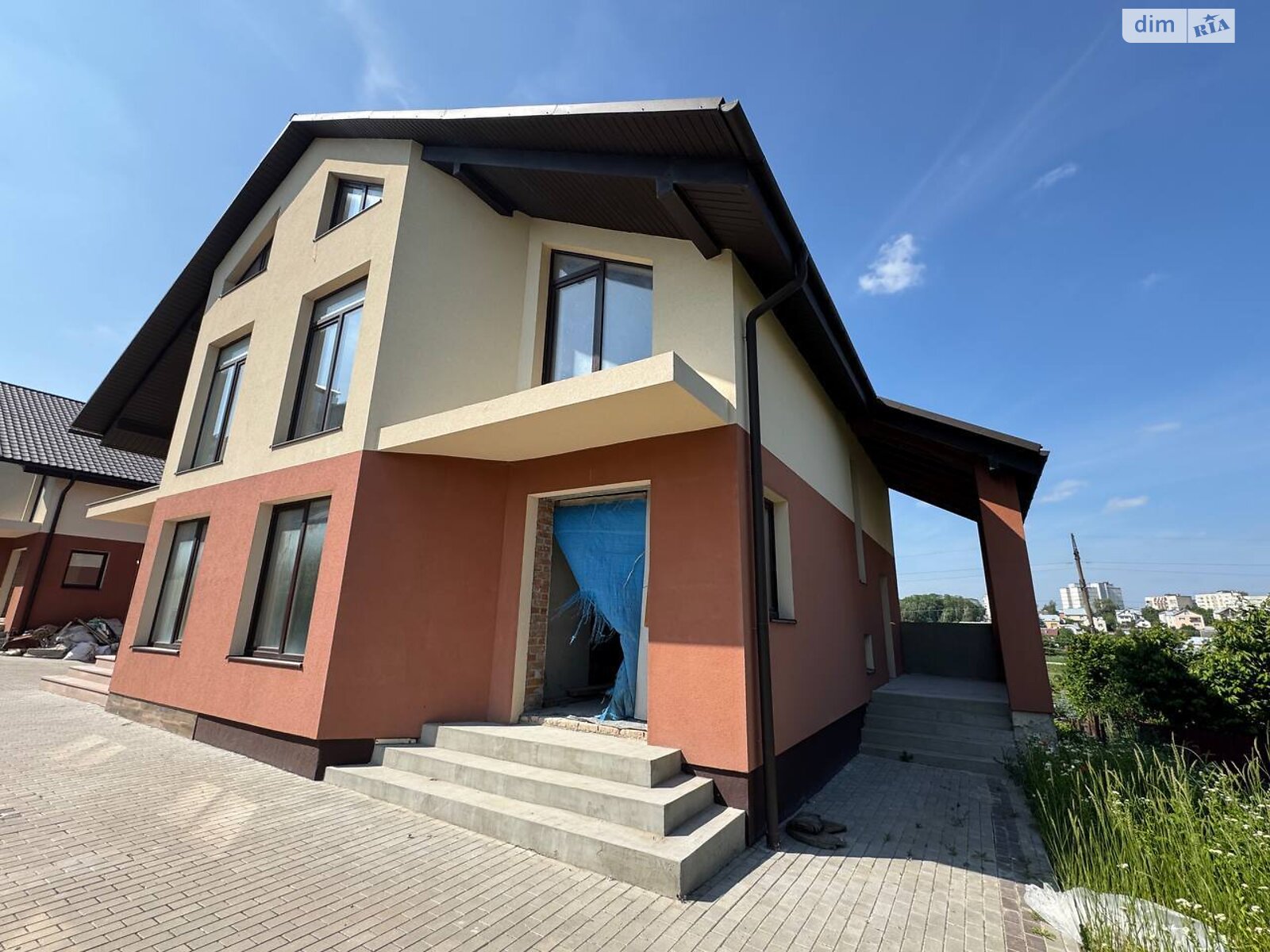 двоповерховий дуплекс, 140 кв. м, кирпич. Продаж у Петрикові фото 1 двоповерховий дуплекс, 140 кв. м, кирпич. Продаж у Петрикові фото 1