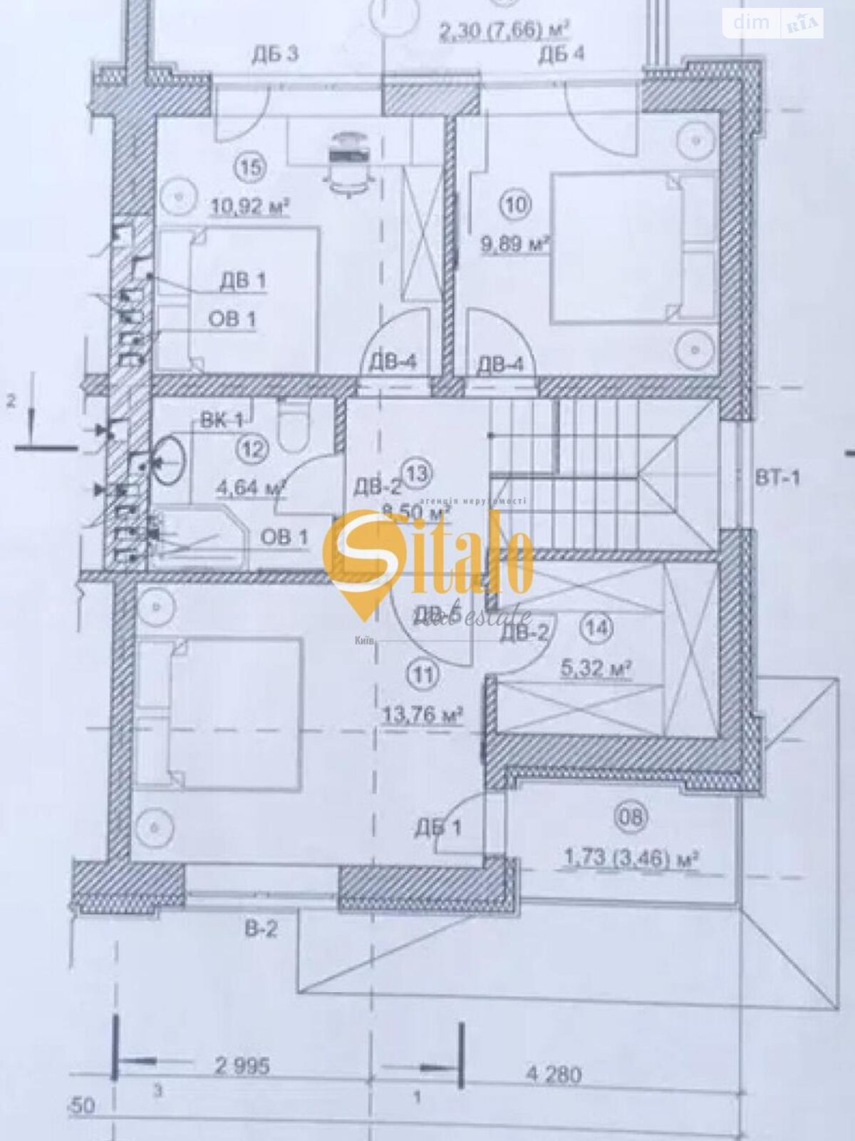 двоповерховий дуплекс, 120 кв. м, керамічний блок. Продаж у Петропавлівській Борщагівці фото 1