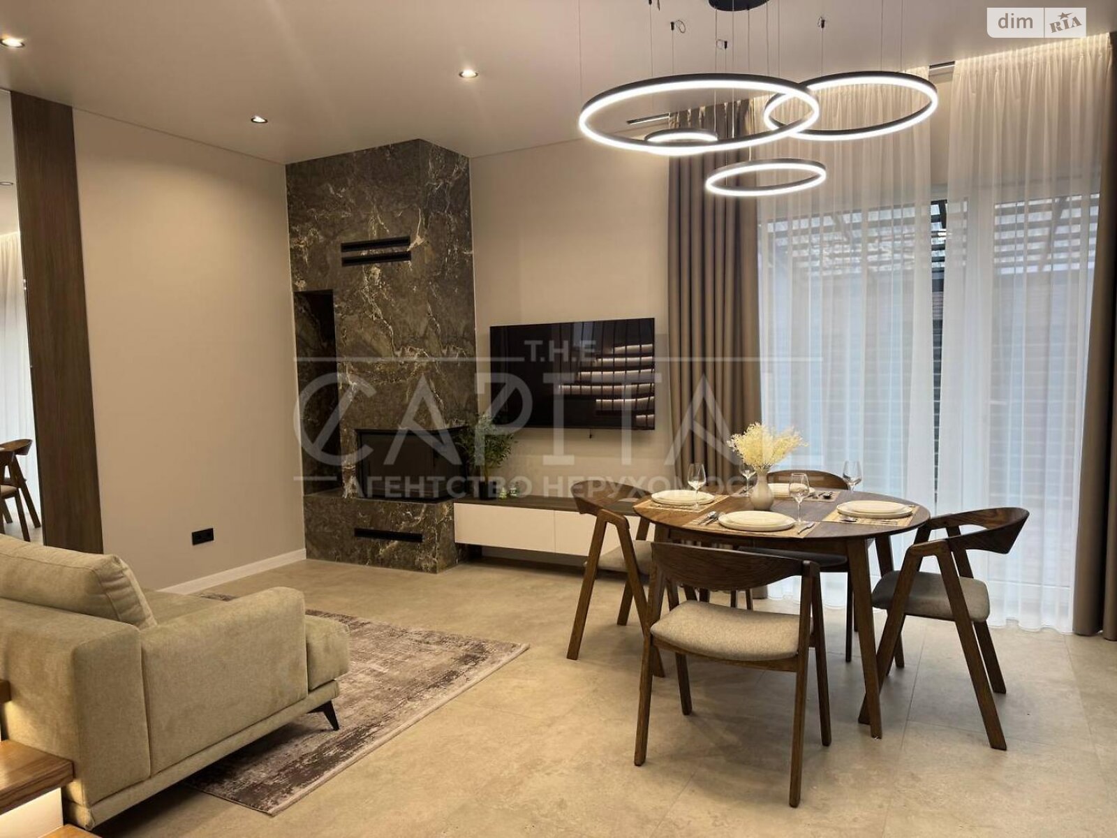 двоповерховий дуплекс, 97 кв. м, цегла. Продаж у Петропавлівській Борщагівці фото 1