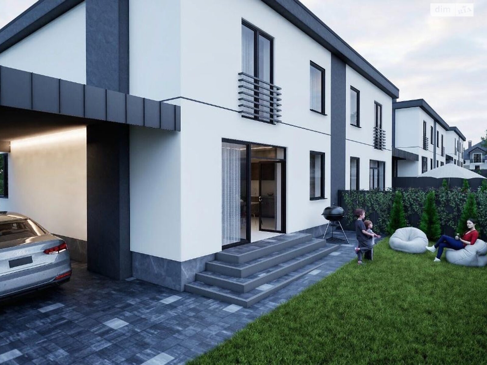 двоповерховий дуплекс, 130 кв. м, цегла. Продаж у Підгородне фото 1 двоповерховий дуплекс, 130 кв. м, цегла. Продаж у Підгородне фото 1