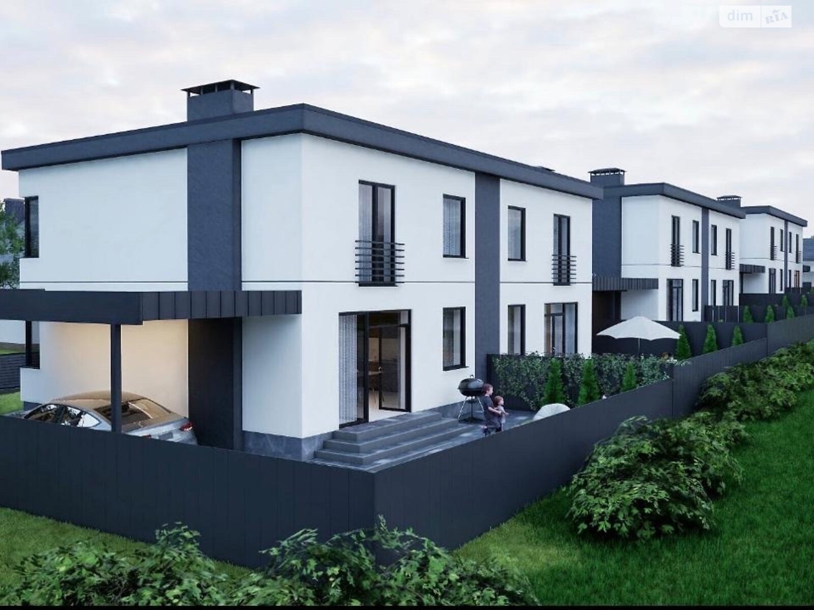 двоповерховий дуплекс, 130 кв. м, цегла. Продаж у Підгородне фото 1 двоповерховий дуплекс, 130 кв. м, цегла. Продаж у Підгородне фото 1