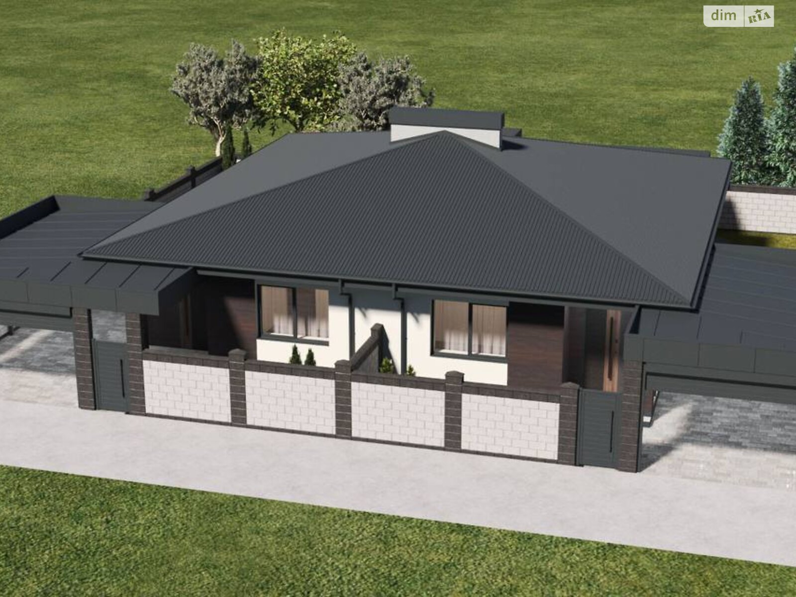 одноэтажный дуплекс, 78 кв. м, кирпич. Продажа в Ровно район Авторынок фото 1