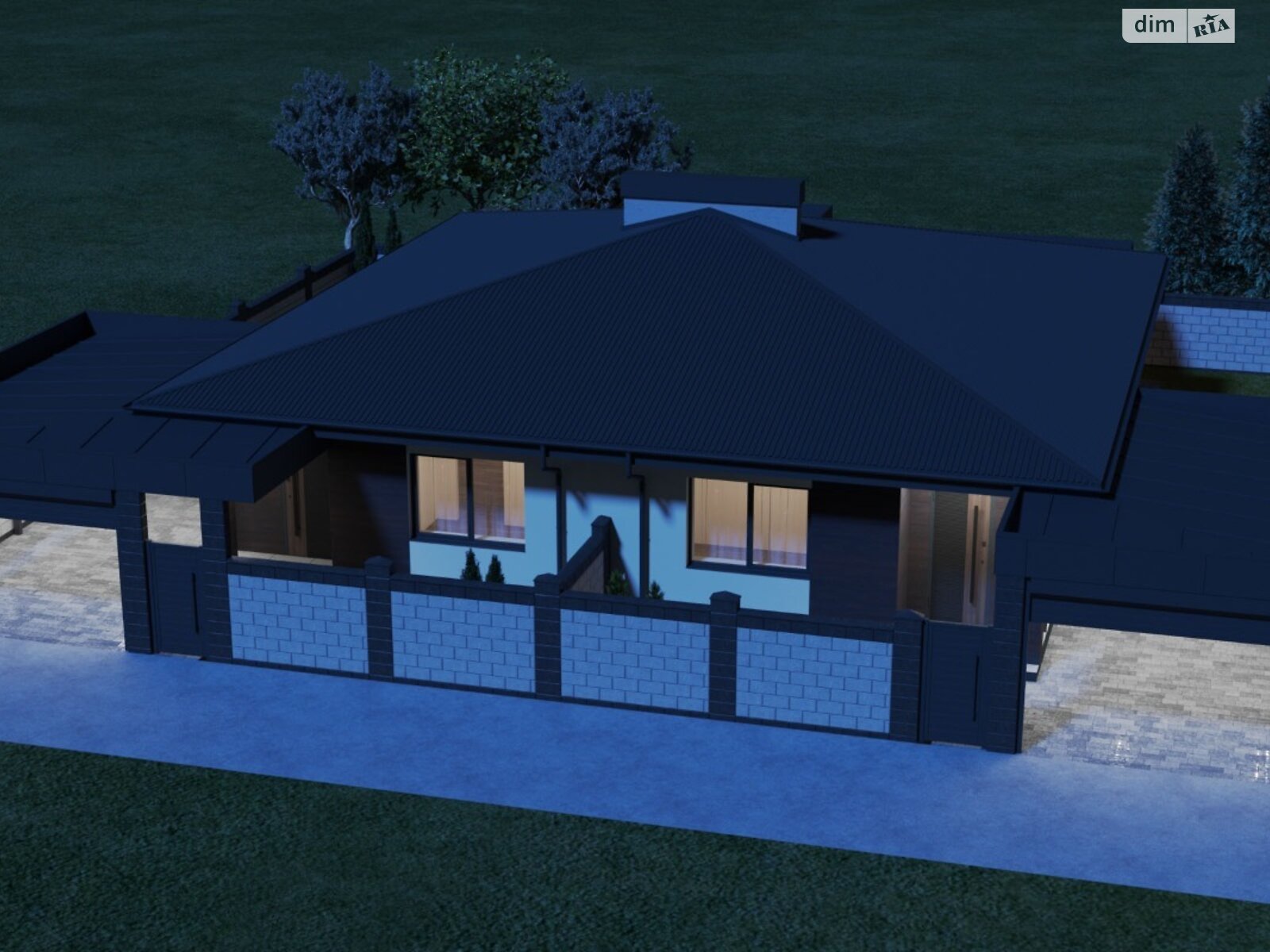 одноэтажный дуплекс, 78 кв. м, кирпич. Продажа в Ровно район Авторынок фото 1