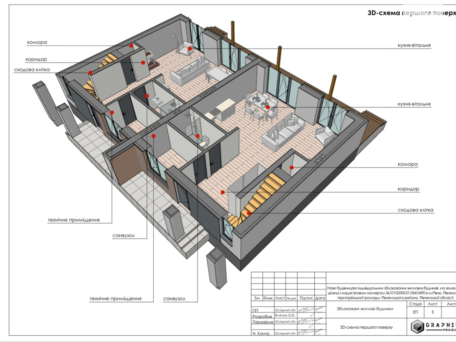 двухэтажный дуплекс, 130 кв. м, кирпич. Продажа в Ровно район Новый Двор фото 1