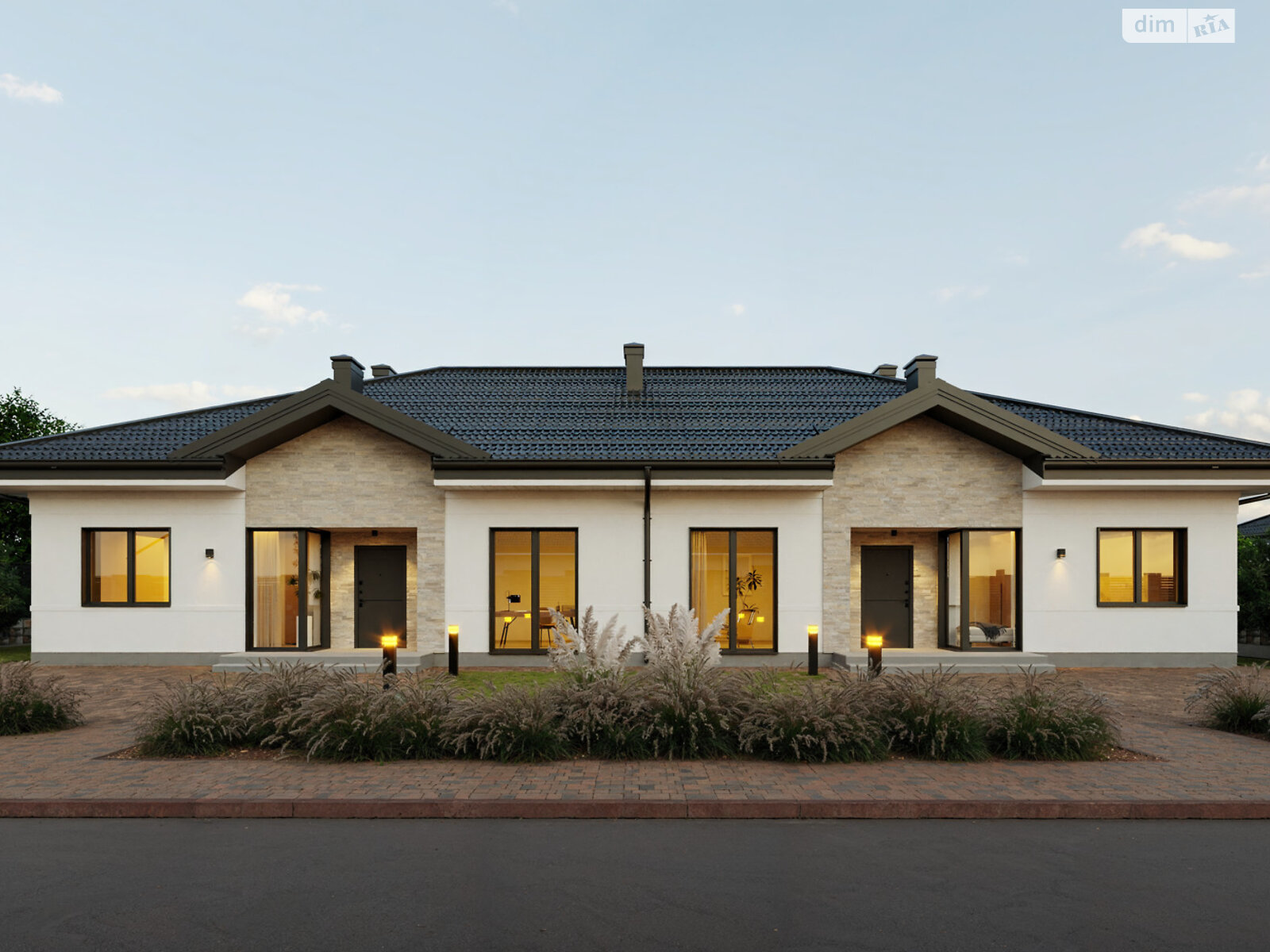 одноповерховий дуплекс, 112.5 кв. м, цегла. Продаж в Рівному, район Новий Двір фото 1