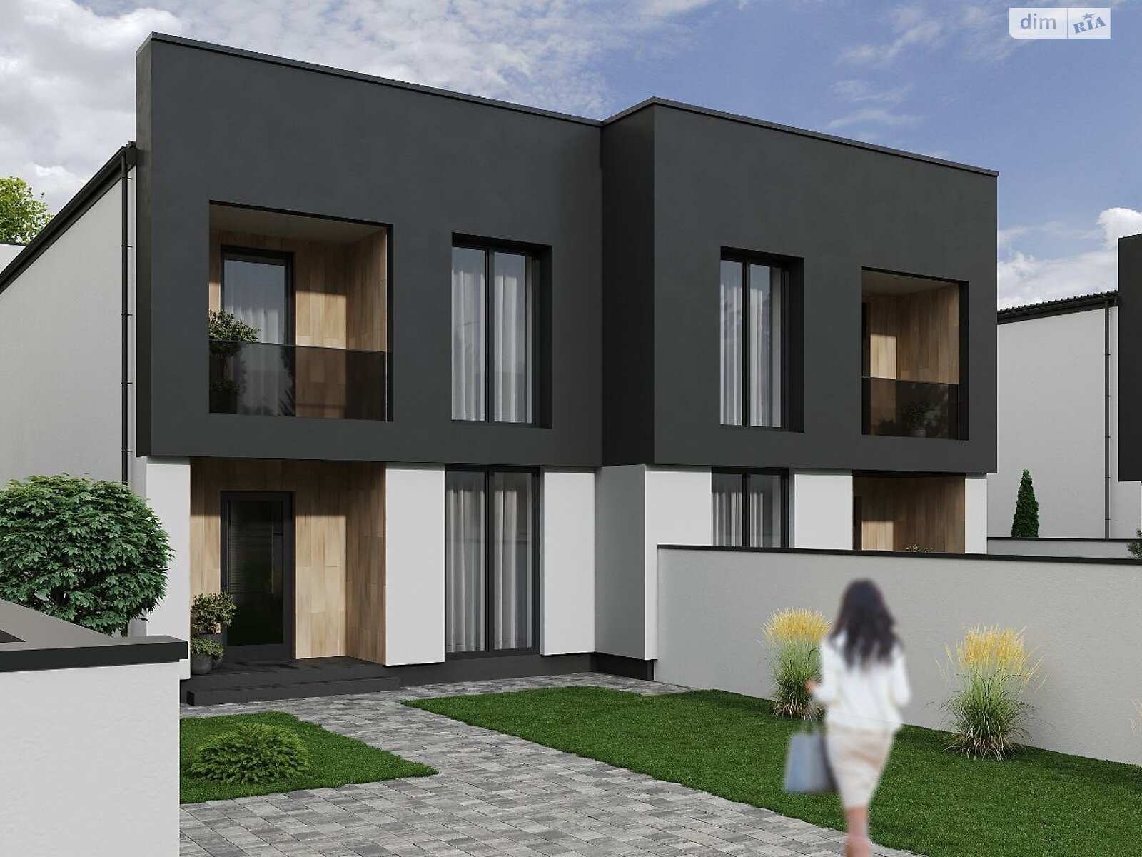 двоповерховий дуплекс, 115 кв. м, цегла. Продаж в Рівному, район Щасливе фото 1 двоповерховий дуплекс, 115 кв. м, цегла. Продаж в Рівному, район Щасливе фото 1