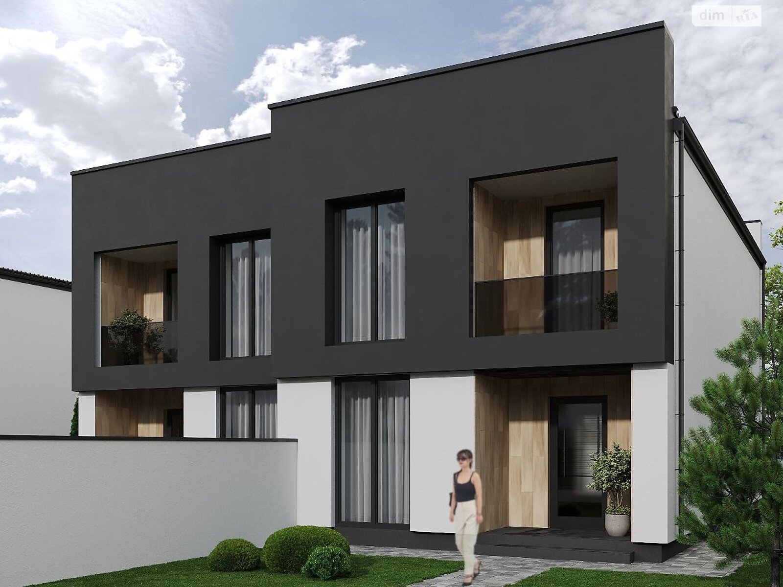 двоповерховий дуплекс, 115 кв. м, цегла. Продаж в Рівному, район Щасливе фото 1 двоповерховий дуплекс, 115 кв. м, цегла. Продаж в Рівному, район Щасливе фото 1