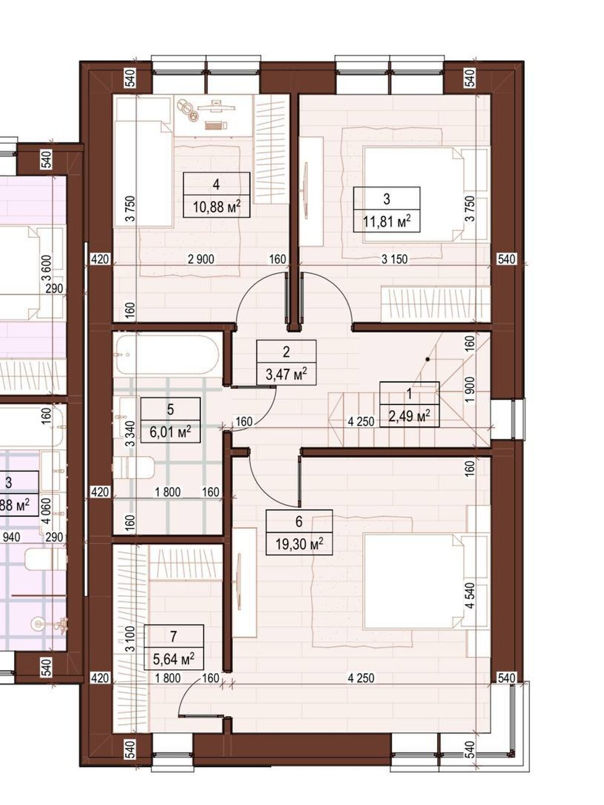двухэтажный дуплекс, 123 кв. м, кирпич. Продажа в Ровно фото 1 двухэтажный дуплекс, 123 кв. м, кирпич. Продажа в Ровно фото 1