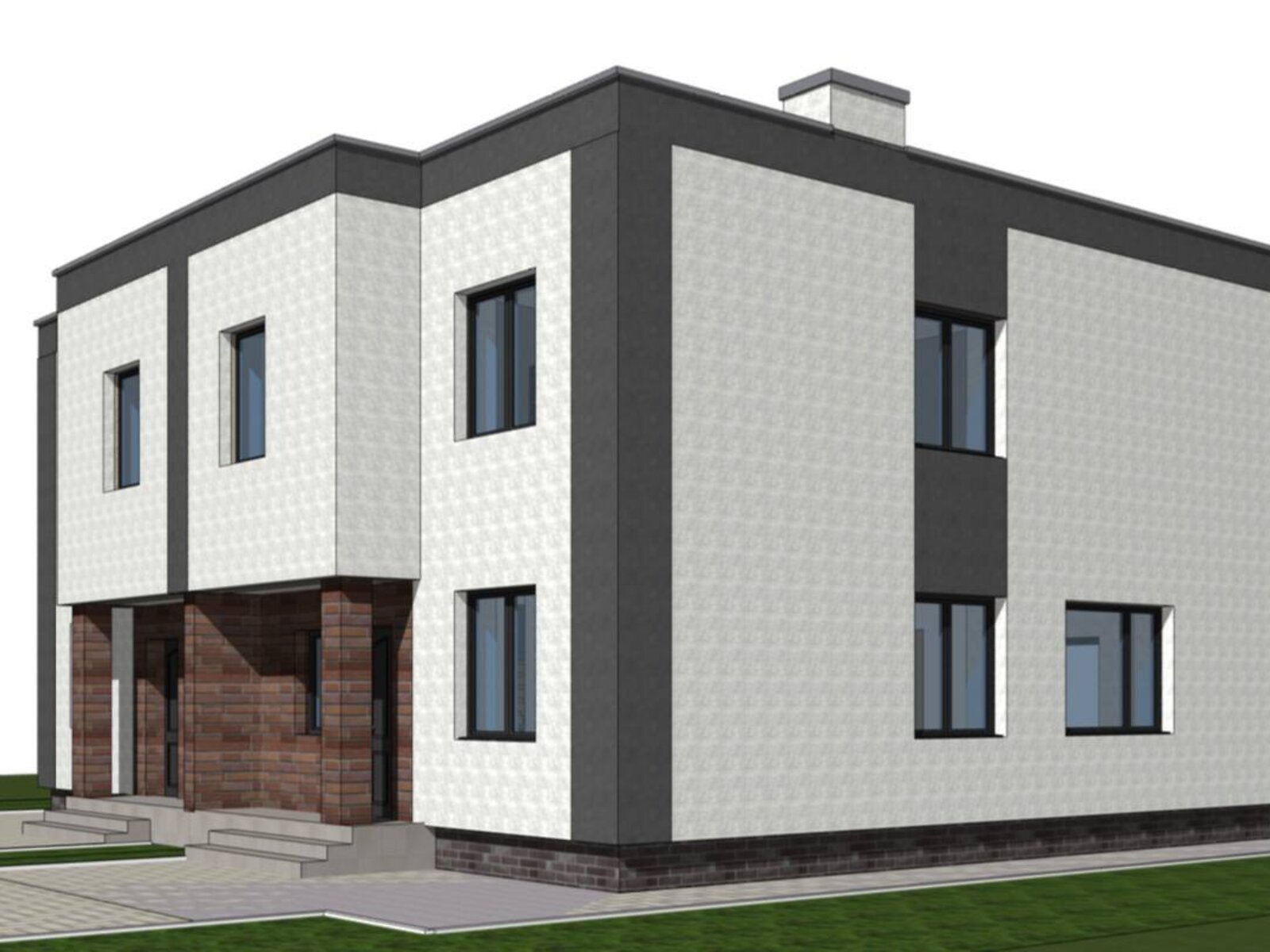 двоповерховий дуплекс, 109.86 кв. м, цегла. Продаж в Рівному, район Ювілейний фото 1 двоповерховий дуплекс, 109.86 кв. м, цегла. Продаж в Рівному, район Ювілейний фото 1