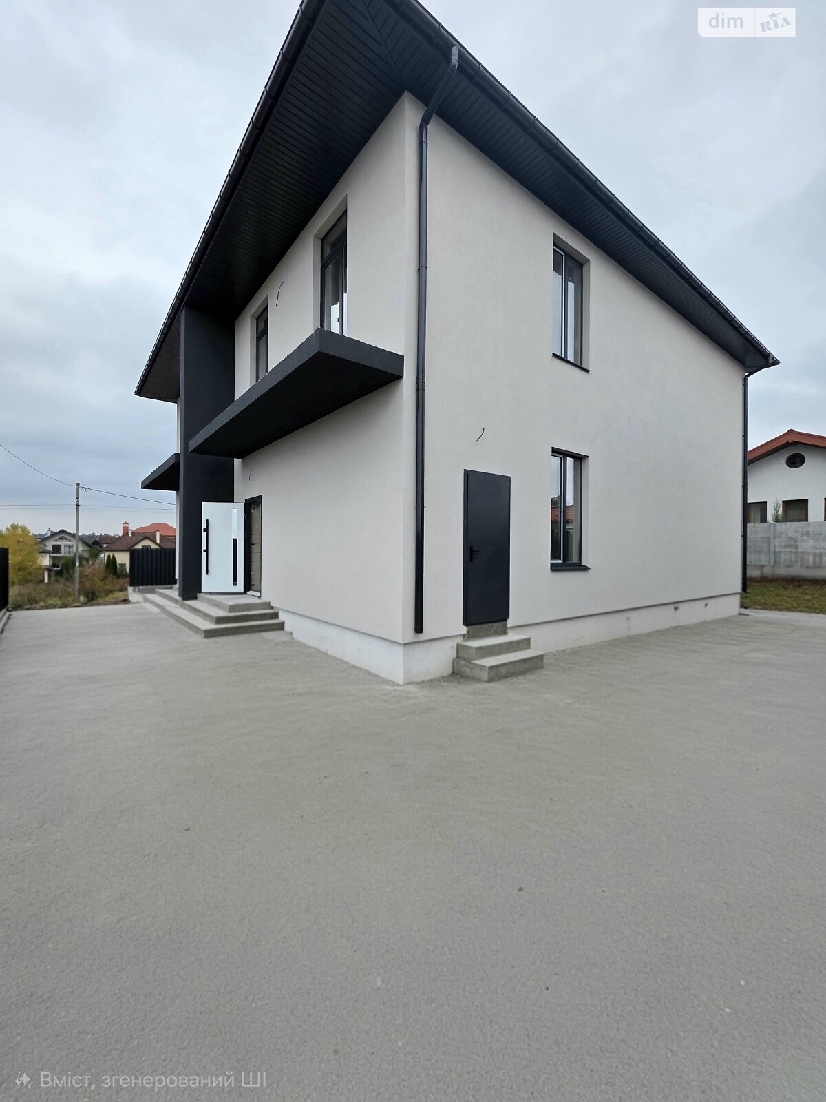 двухэтажный дуплекс, 142 кв. м, газобетон. Продажа в Шевченково фото 1