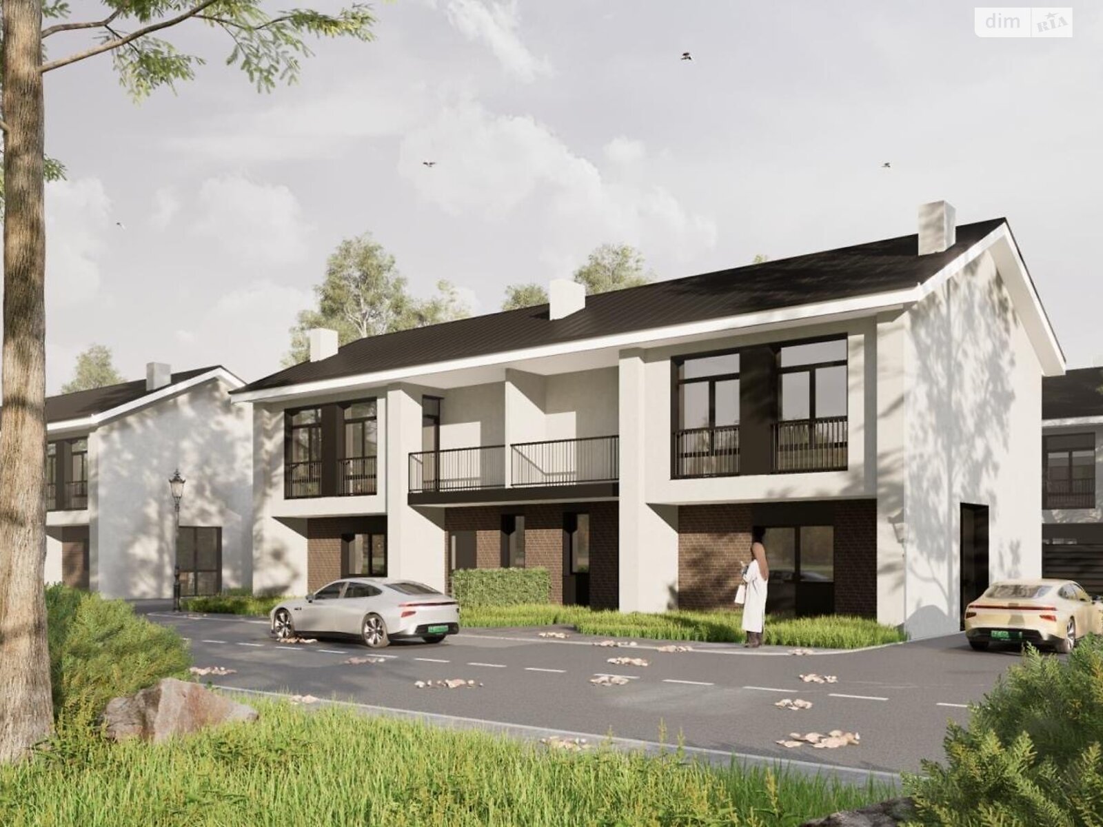 двухэтажный дуплекс, 105 кв. м, кирпич. Продажа в Скнилове фото 1 двухэтажный дуплекс, 105 кв. м, кирпич. Продажа в Скнилове фото 1