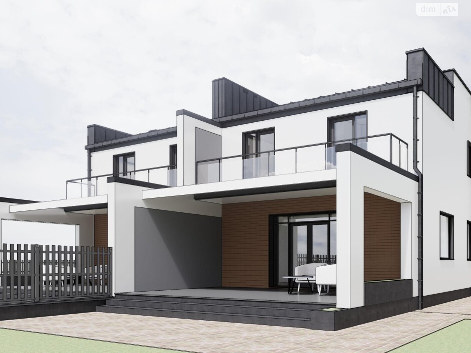 двоповерховий дуплекс, 150 кв. м, цегла. Продаж у Скнилові фото 1 двоповерховий дуплекс, 150 кв. м, цегла. Продаж у Скнилові фото 1