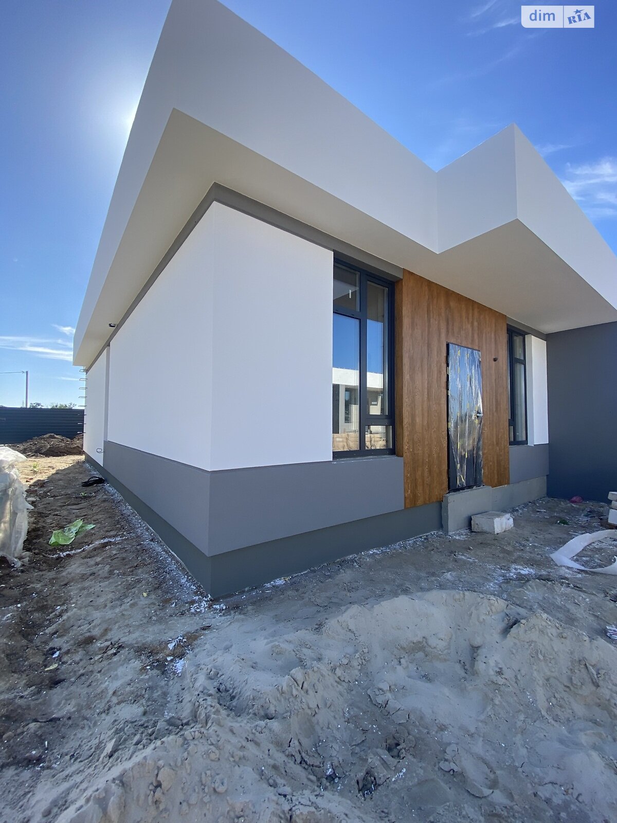 одноповерховий дуплекс, 74 кв. м, газобетон. Продаж у Святопетрівське фото 1