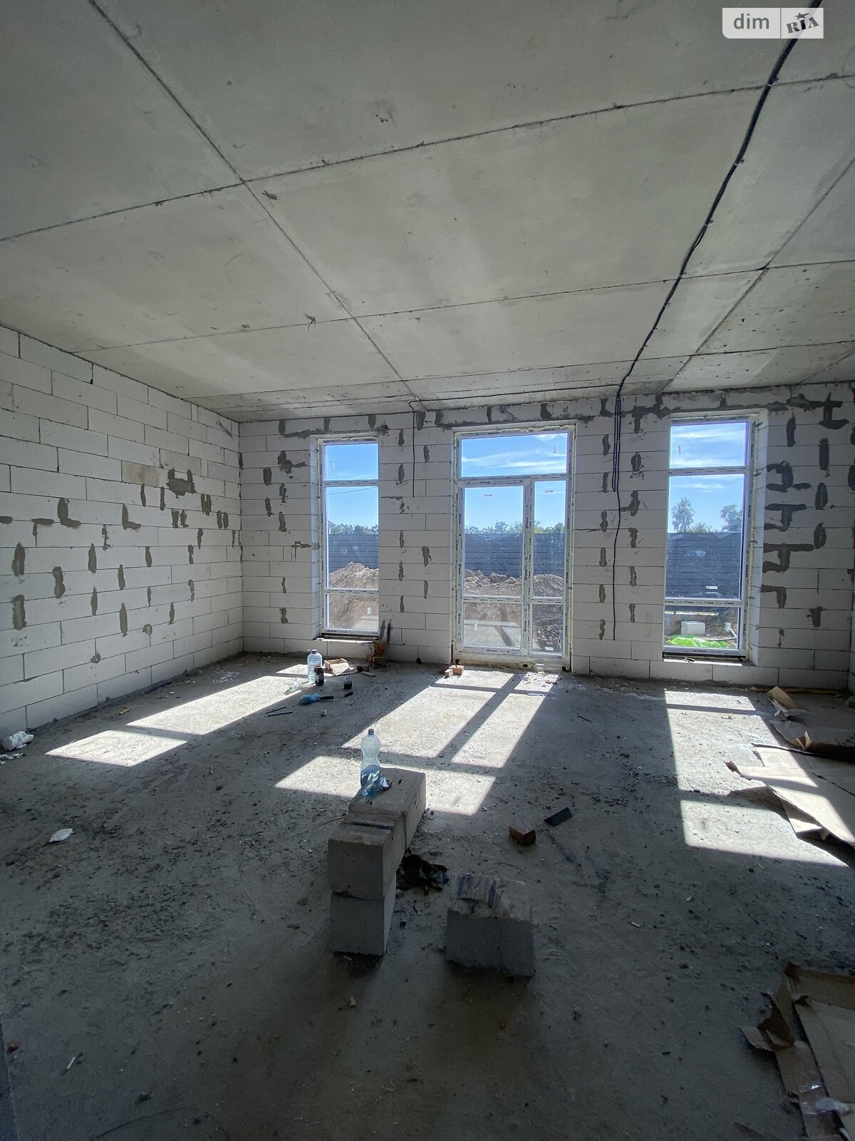 одноповерховий дуплекс, 74 кв. м, газобетон. Продаж у Святопетрівське фото 1