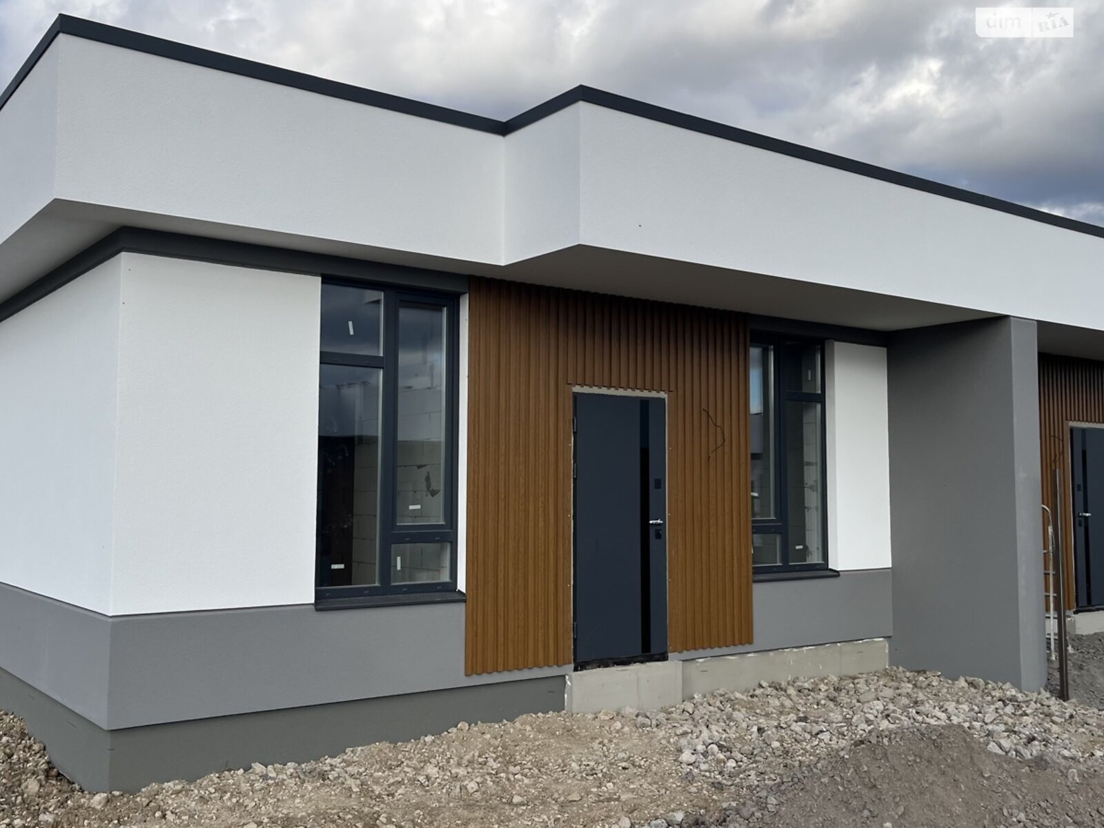 одноэтажный дуплекс, 74 кв. м, газобетон. Продажа в Святопетровское фото 1