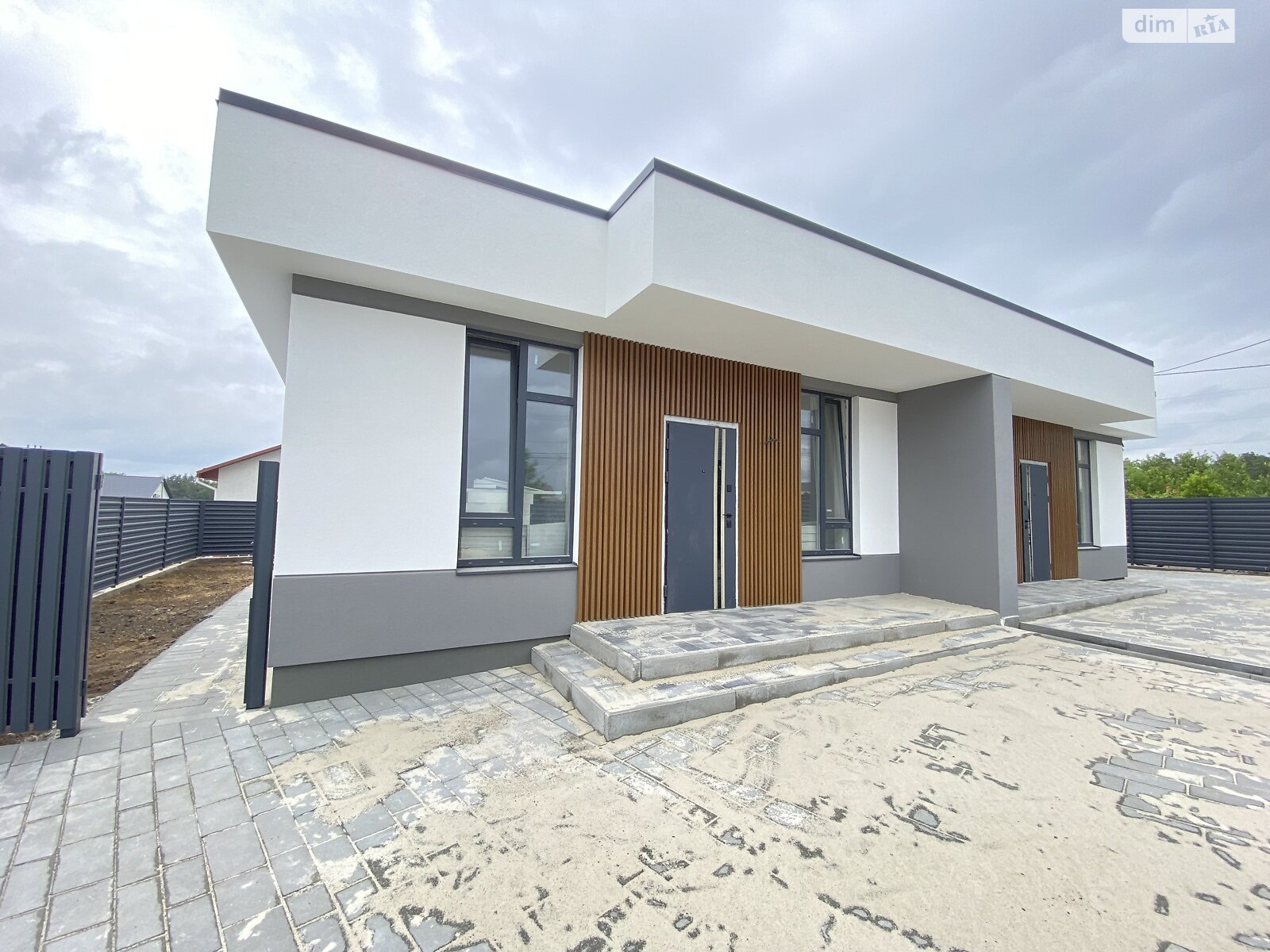 одноповерховий дуплекс, 60.5 кв. м, газобетон. Продаж у Святопетрівське фото 1 одноповерховий дуплекс, 60.5 кв. м, газобетон. Продаж у Святопетрівське фото 1