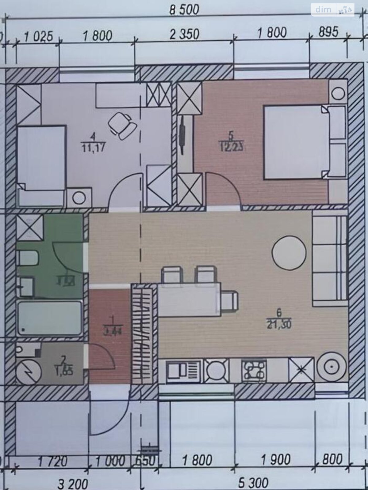 одноповерховий дуплекс, 54.47 кв. м, цегла. Продаж у Ужгороді фото 1 одноповерховий дуплекс, 54.47 кв. м, цегла. Продаж у Ужгороді фото 1