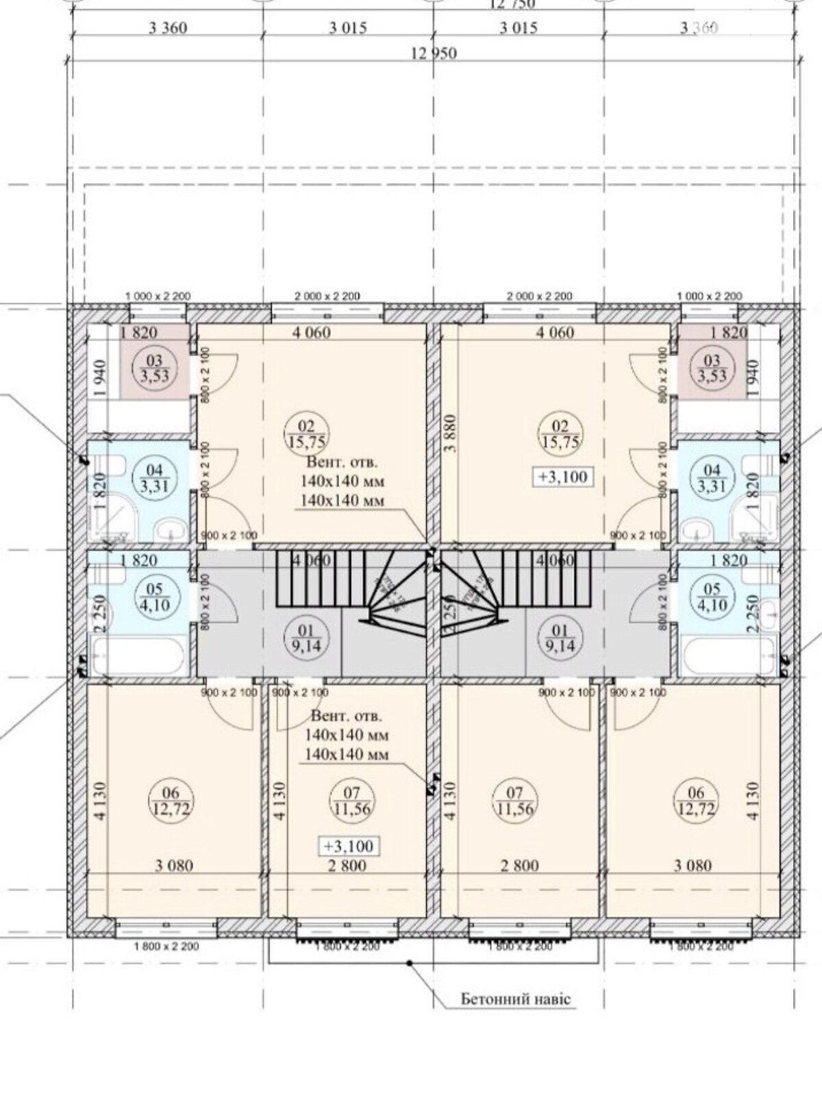 двухэтажный дуплекс, 130 кв. м, кирпич. Продажа в Ужгороде фото 1 двухэтажный дуплекс, 130 кв. м, кирпич. Продажа в Ужгороде фото 1