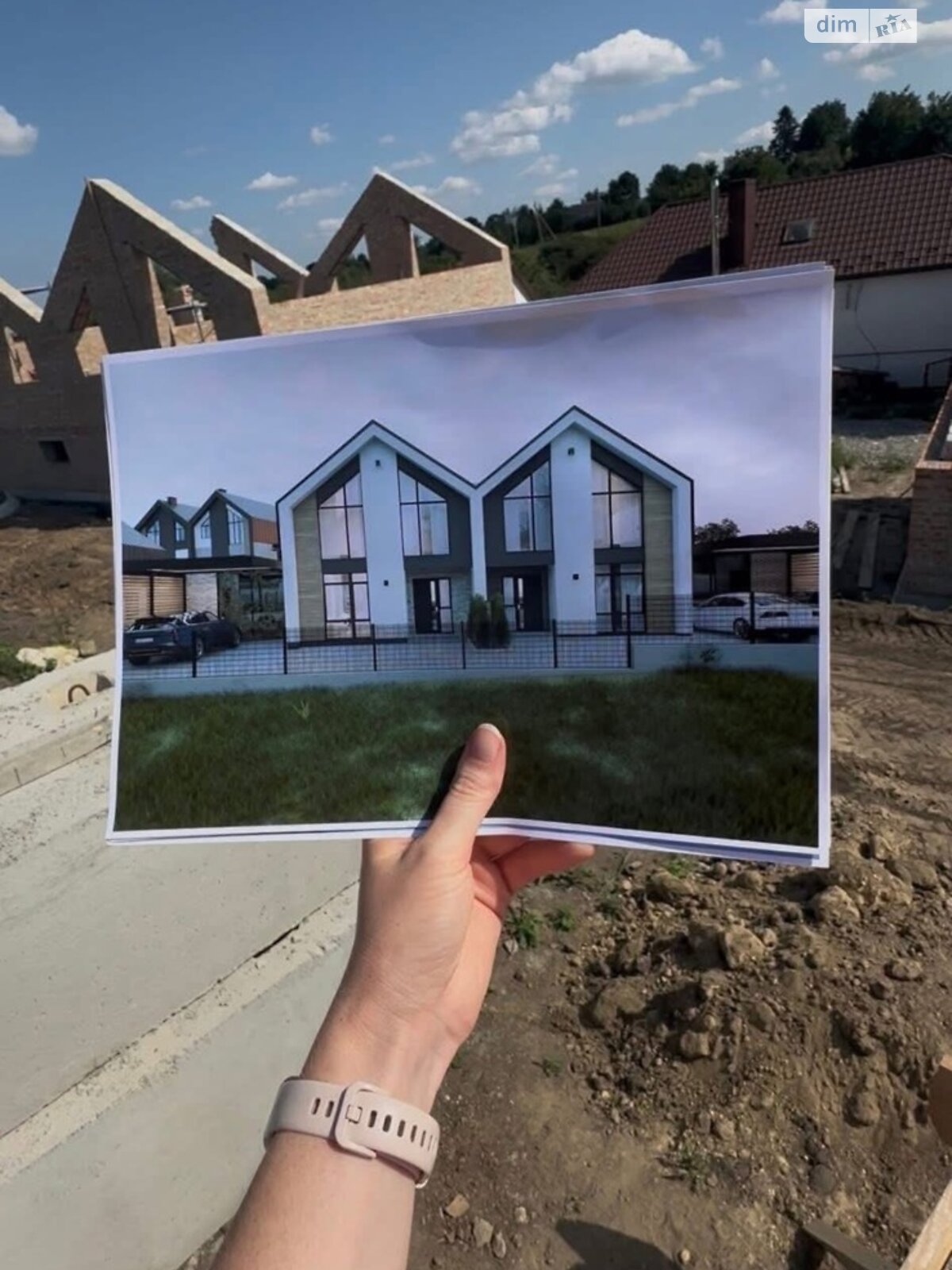 двухэтажный дуплекс, 113 кв. м, кирпич. Продажа в Великих Гаях фото 1 двухэтажный дуплекс, 113 кв. м, кирпич. Продажа в Великих Гаях фото 1