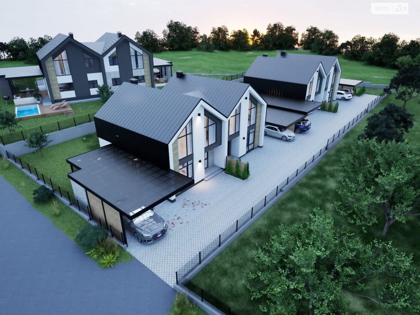 двухэтажный дуплекс, 113 кв. м, кирпич. Продажа в Великих Гаях фото 1 двухэтажный дуплекс, 113 кв. м, кирпич. Продажа в Великих Гаях фото 1