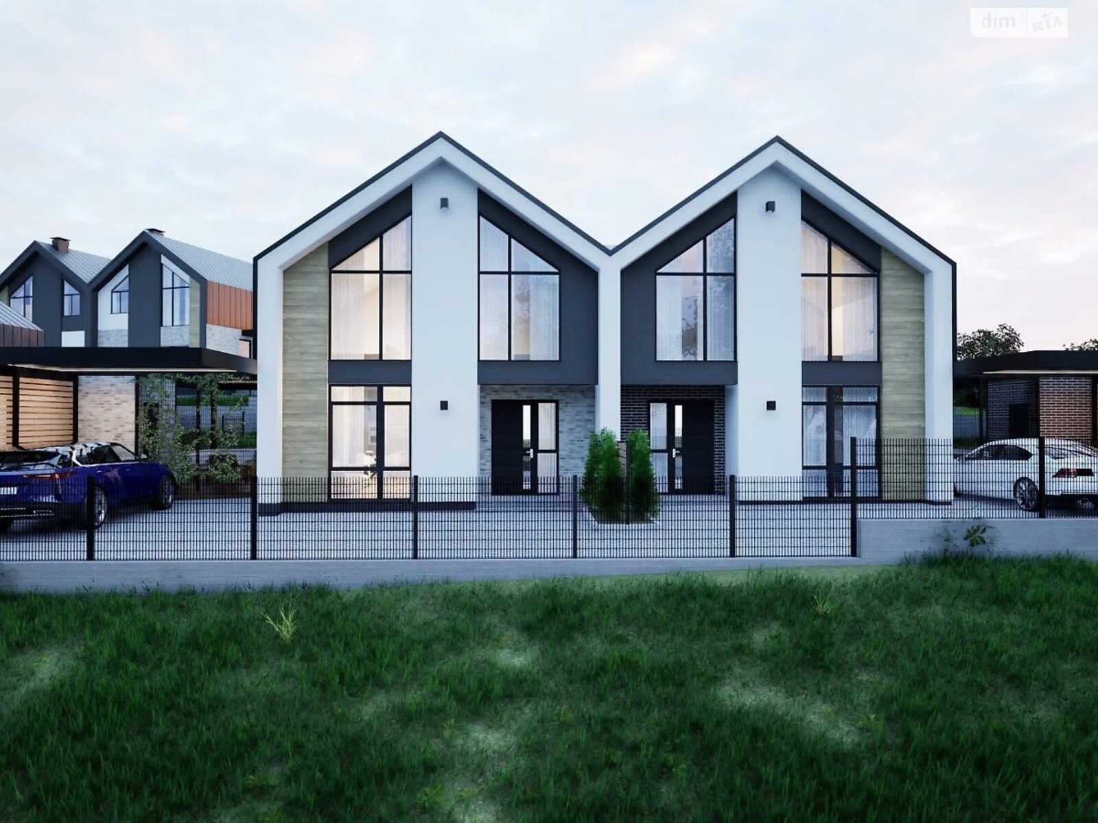 двухэтажный дуплекс, 113 кв. м, кирпич. Продажа в Великих Гаях фото 1 двухэтажный дуплекс, 113 кв. м, кирпич. Продажа в Великих Гаях фото 1