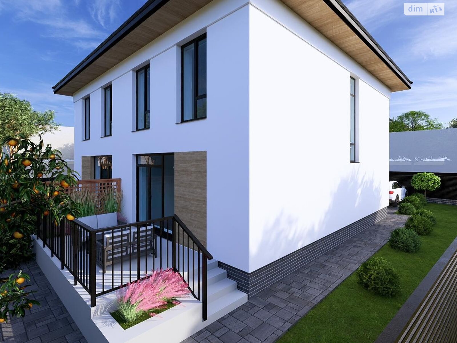 двоповерховий дуплекс, 113 кв. м, цегла. Продаж у Великі Млинівці фото 1 двоповерховий дуплекс, 113 кв. м, цегла. Продаж у Великі Млинівці фото 1
