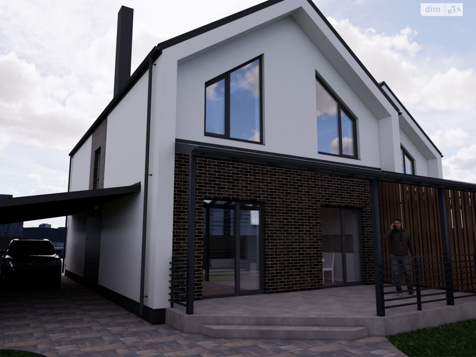 двухэтажный дуплекс, 140 кв. м, кирпич. Продажа в Виннице район Академический фото 1 двухэтажный дуплекс, 140 кв. м, кирпич. Продажа в Виннице район Академический фото 1