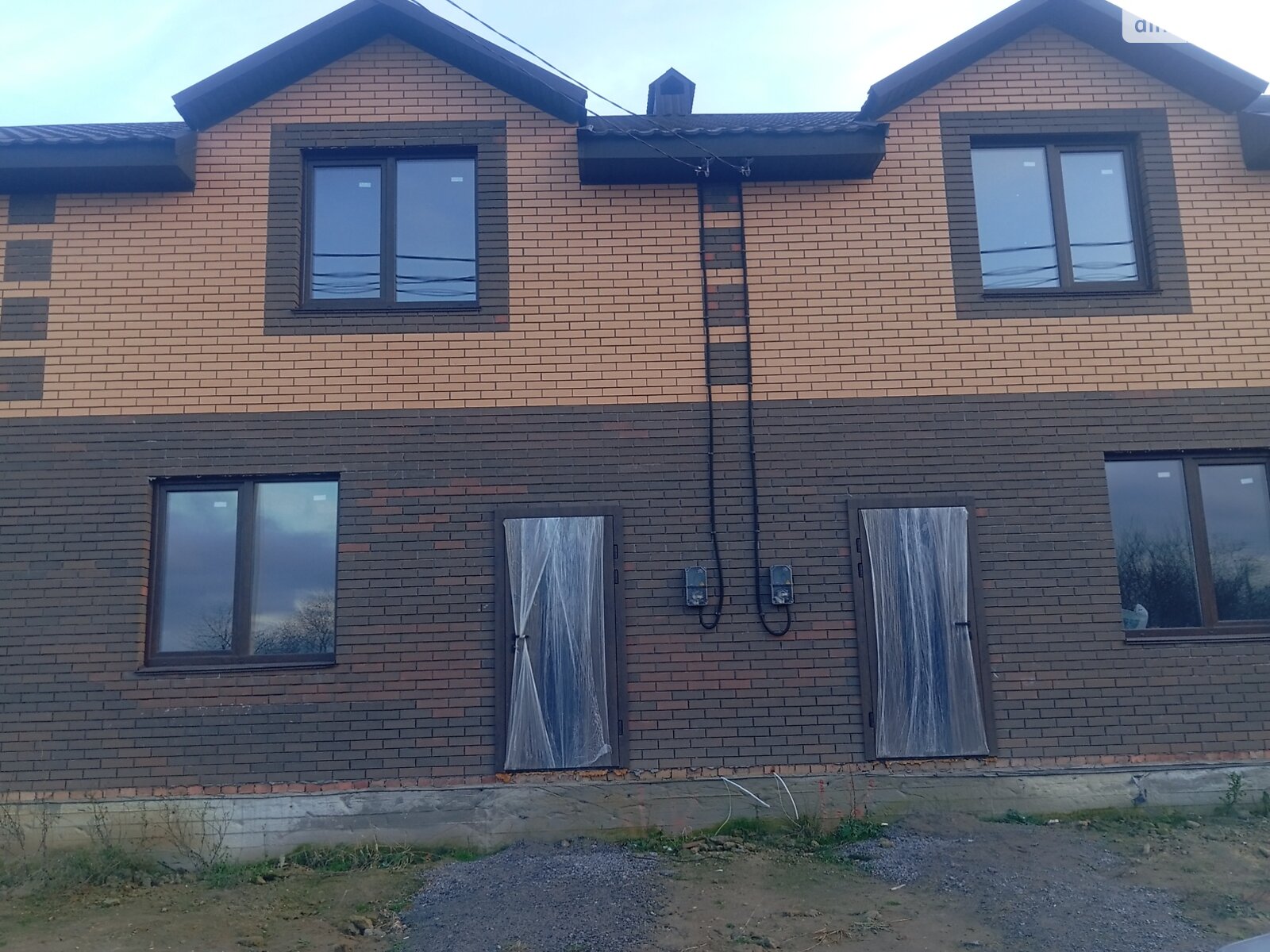 одноповерховий дуплекс, 2 кв. м, кирпич. Продаж у Агрономічному фото 1