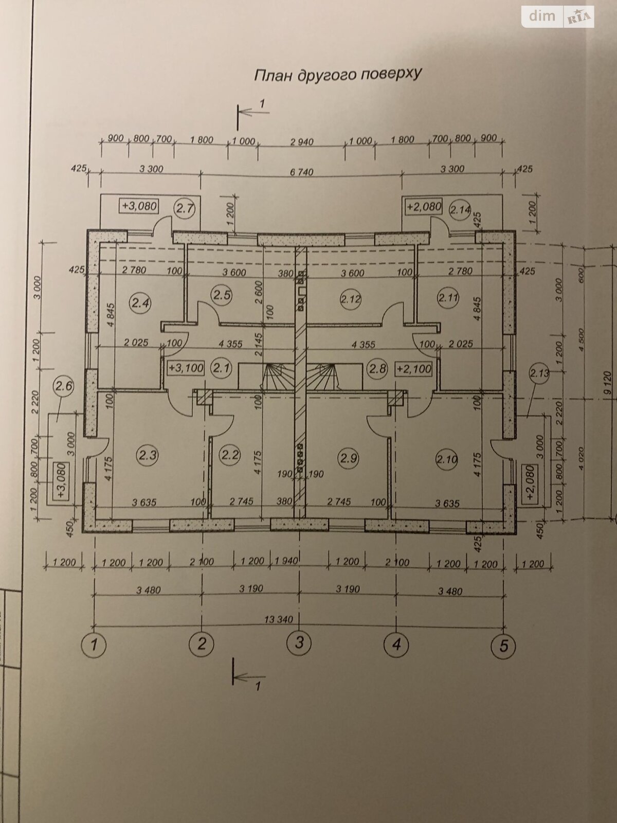 двухэтажный дуплекс, 160 кв. м, кирпич. Продажа в Виннице фото 1