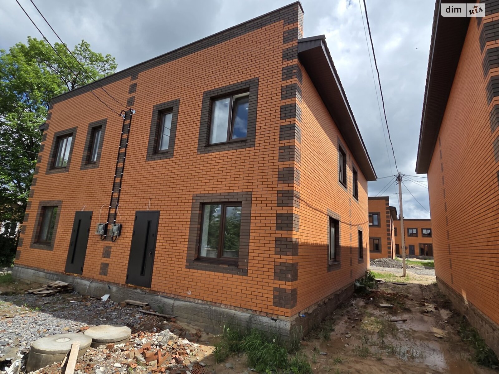двоповерховий дуплекс, 95 кв. м, цегла. Продаж у Вінницьких Хуторах фото 1 двоповерховий дуплекс, 95 кв. м, цегла. Продаж у Вінницьких Хуторах фото 1