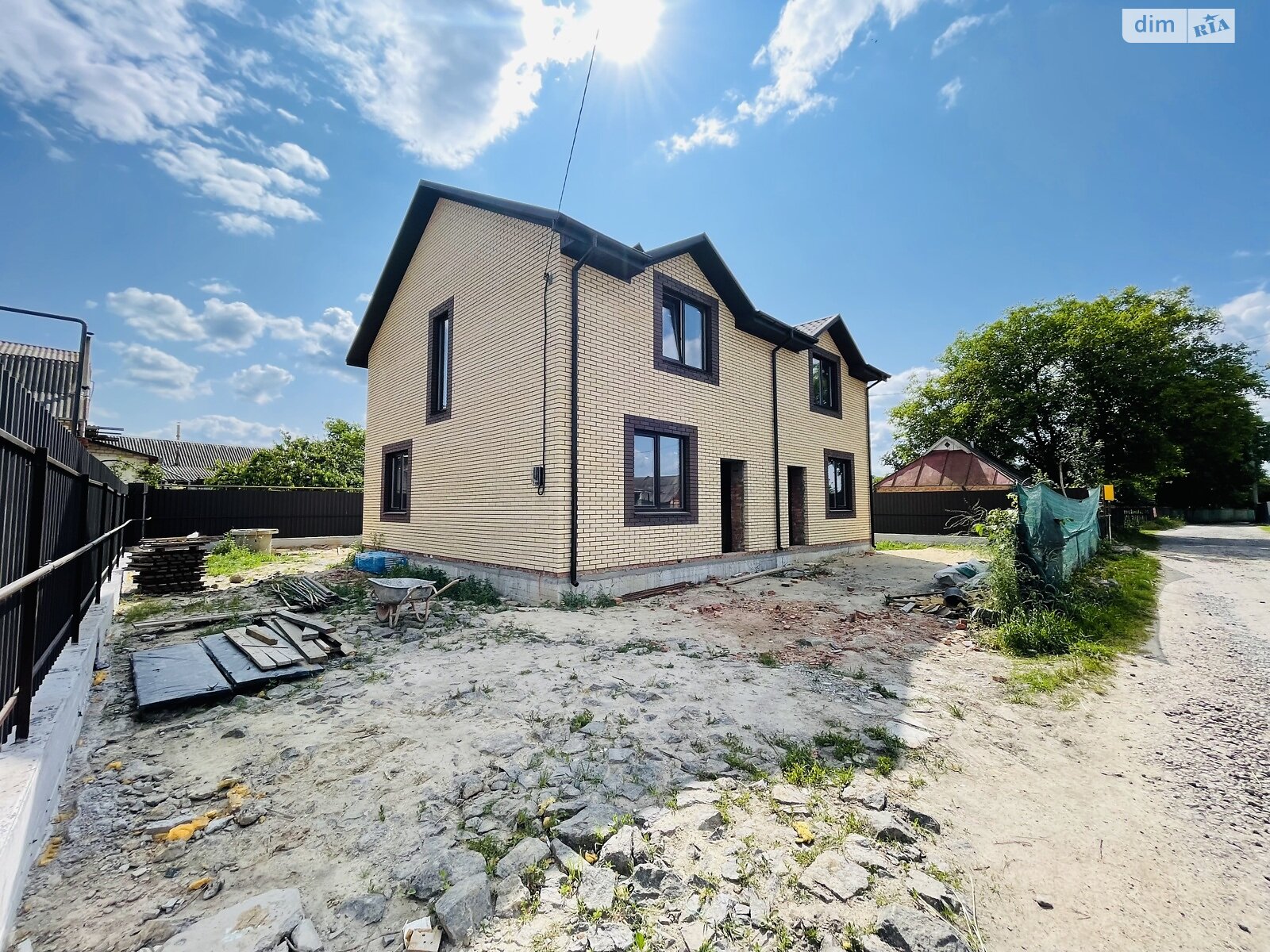 двоповерховий дуплекс, 105 кв. м, цегла. Продаж у Вінницьких Хуторах фото 1 двоповерховий дуплекс, 105 кв. м, цегла. Продаж у Вінницьких Хуторах фото 1