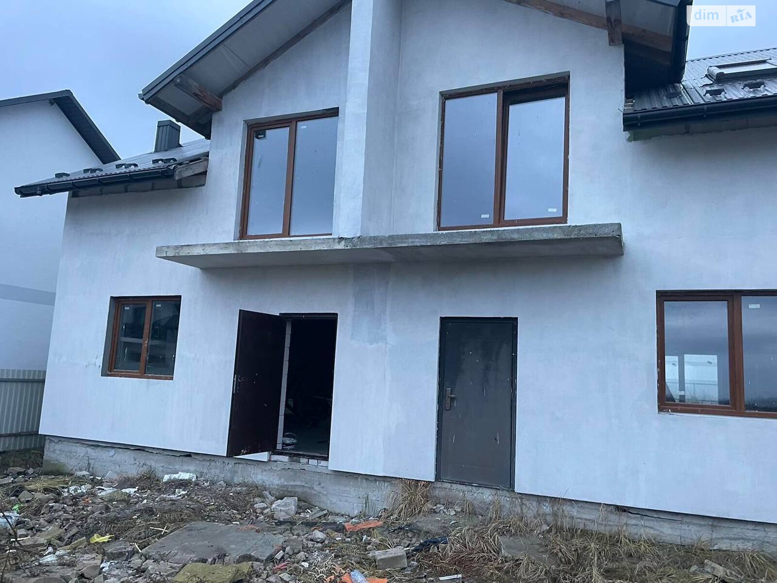 двоповерховий дуплекс, 90 кв. м, газобетон. Продаж у Вислобоках фото 1 двоповерховий дуплекс, 90 кв. м, газобетон. Продаж у Вислобоках фото 1