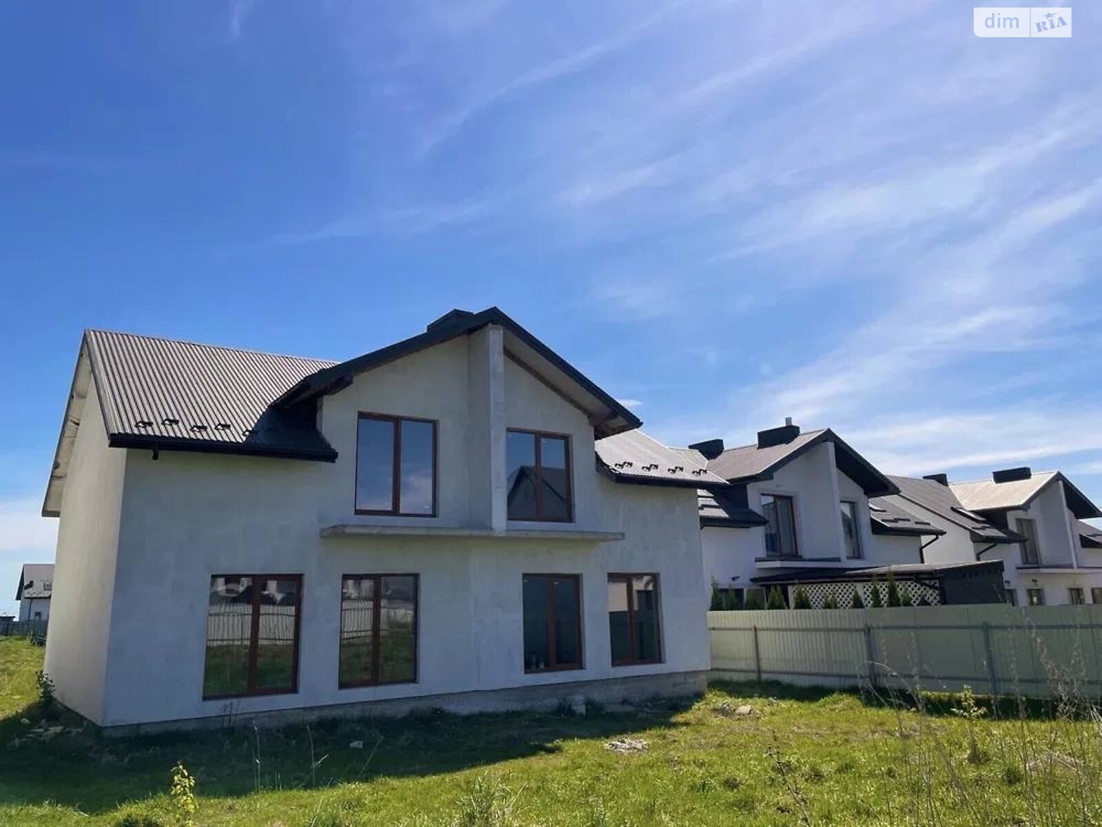 двоповерховий дуплекс, 90 кв. м, газобетон. Продаж у Вислобоках фото 1 двоповерховий дуплекс, 90 кв. м, газобетон. Продаж у Вислобоках фото 1