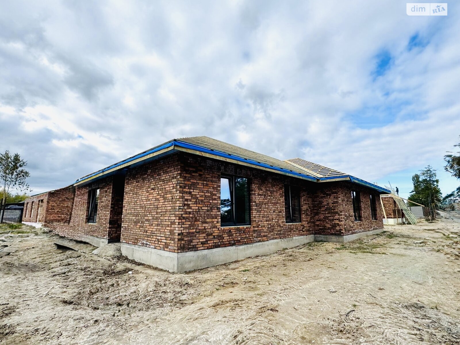 одноповерховий дуплекс, 80 кв. м, газобетон. Продаж у Ворзелі фото 1