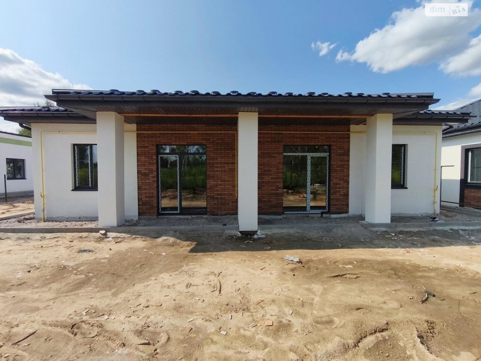 одноэтажный дуплекс, 80 кв. м, газобетон. Продажа в Ворзеле фото 1