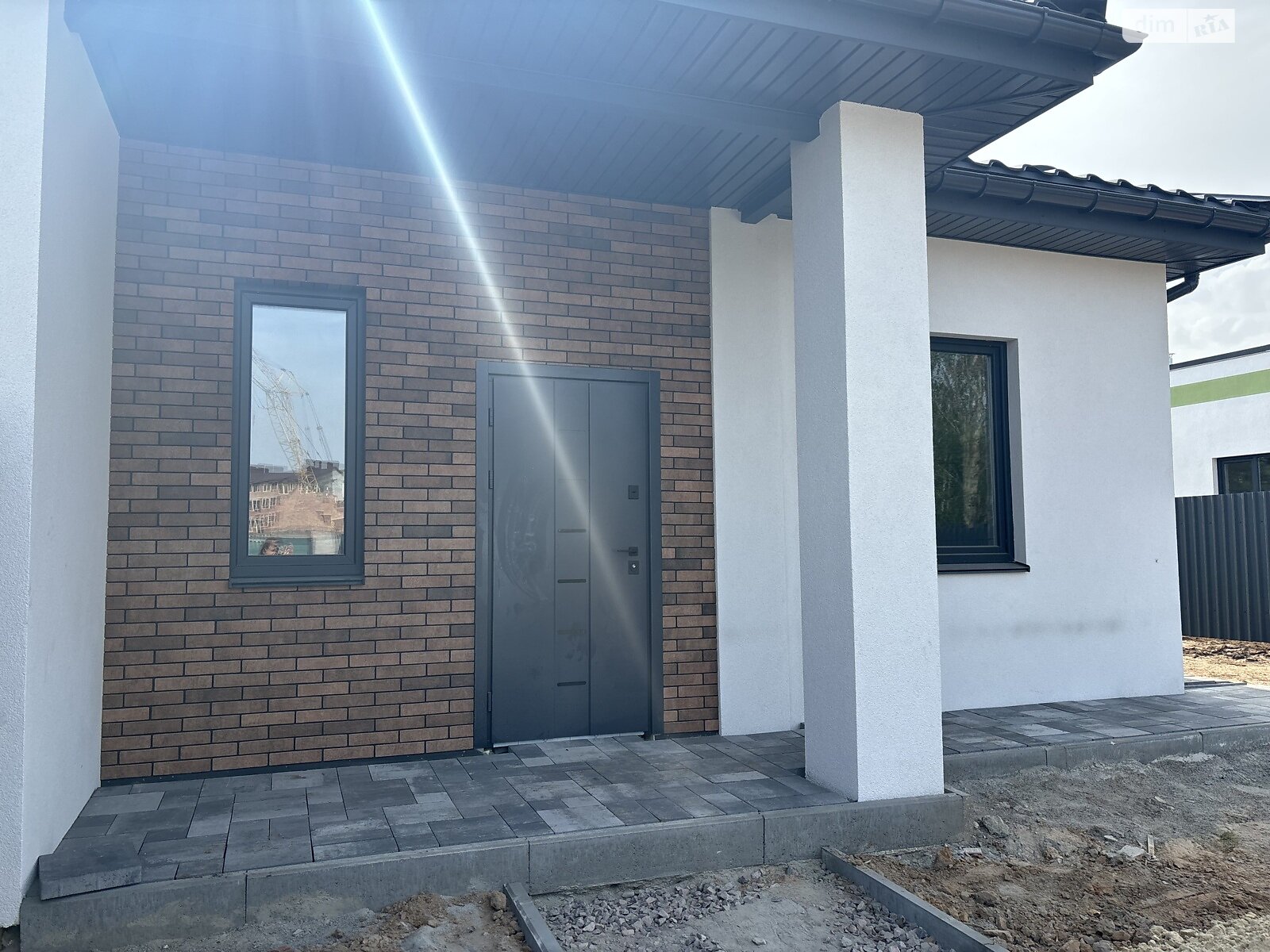 одноэтажный дуплекс, 80 кв. м, пеноблок. Продажа в Ворзеле фото 1