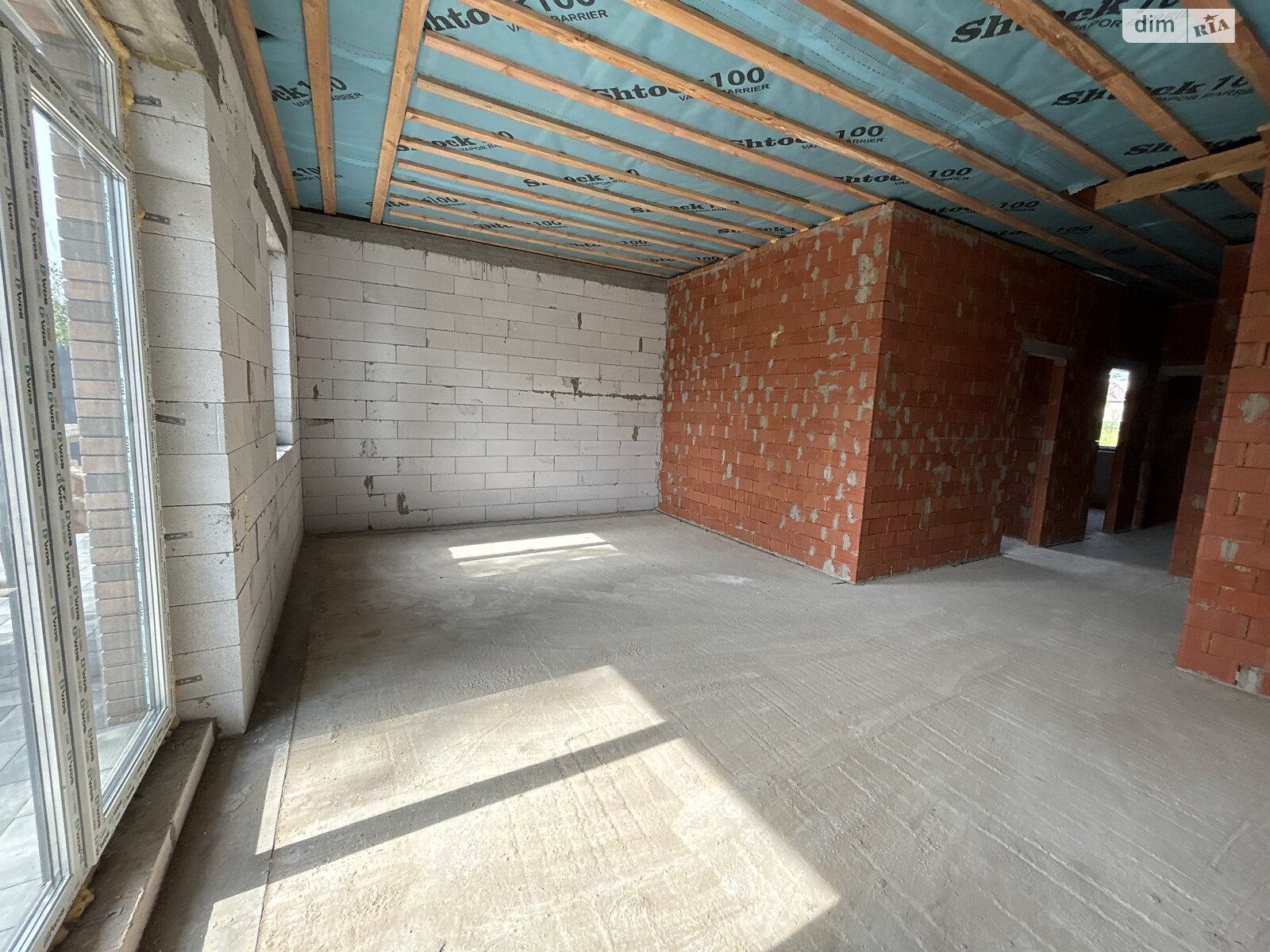 одноэтажный дуплекс, 80 кв. м, пеноблок. Продажа в Ворзеле фото 1