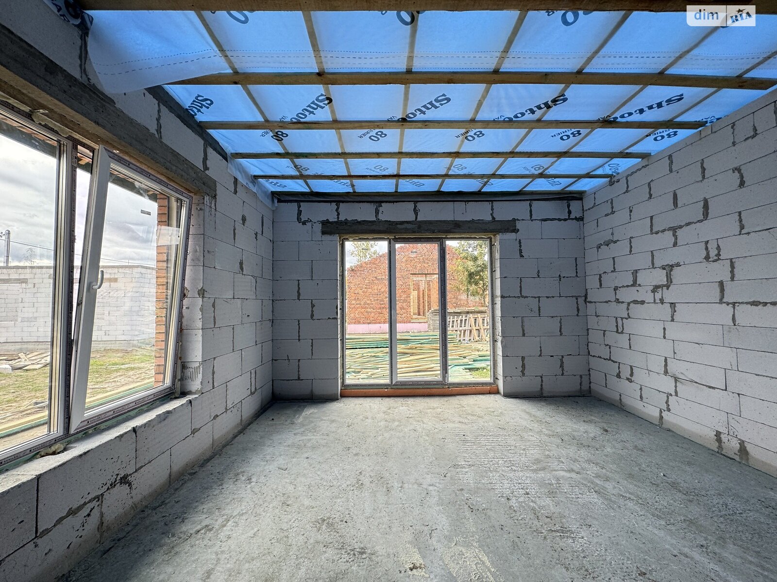 одноповерховий дуплекс, 85 кв. м, газобетон. Продаж у Ворзелі фото 1 одноповерховий дуплекс, 85 кв. м, газобетон. Продаж у Ворзелі фото 1