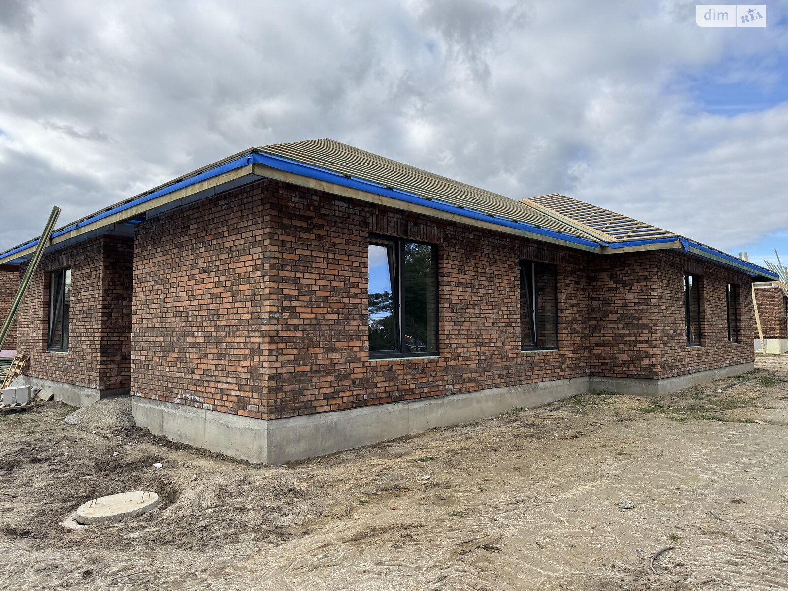 одноповерховий дуплекс, 85 кв. м, газобетон. Продаж у Ворзелі фото 1 одноповерховий дуплекс, 85 кв. м, газобетон. Продаж у Ворзелі фото 1