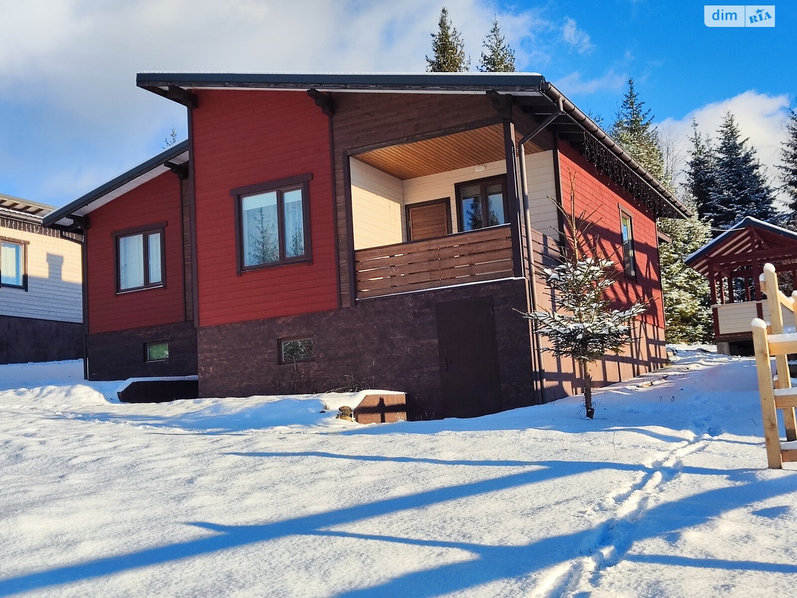 одноповерховий дуплекс, 125 кв. м, каркасно-щитовий. Продаж у Яблуниці фото 1 одноповерховий дуплекс, 125 кв. м, каркасно-щитовий. Продаж у Яблуниці фото 1