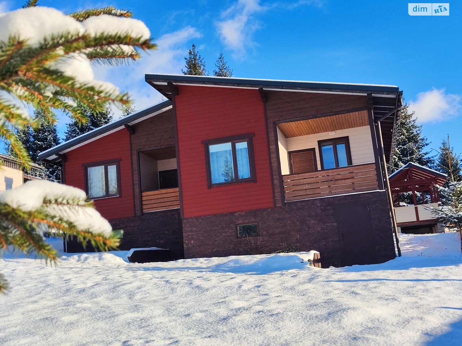 одноповерховий дуплекс, 125 кв. м, каркасно-щитовий. Продаж у Яблуниці фото 1 одноповерховий дуплекс, 125 кв. м, каркасно-щитовий. Продаж у Яблуниці фото 1