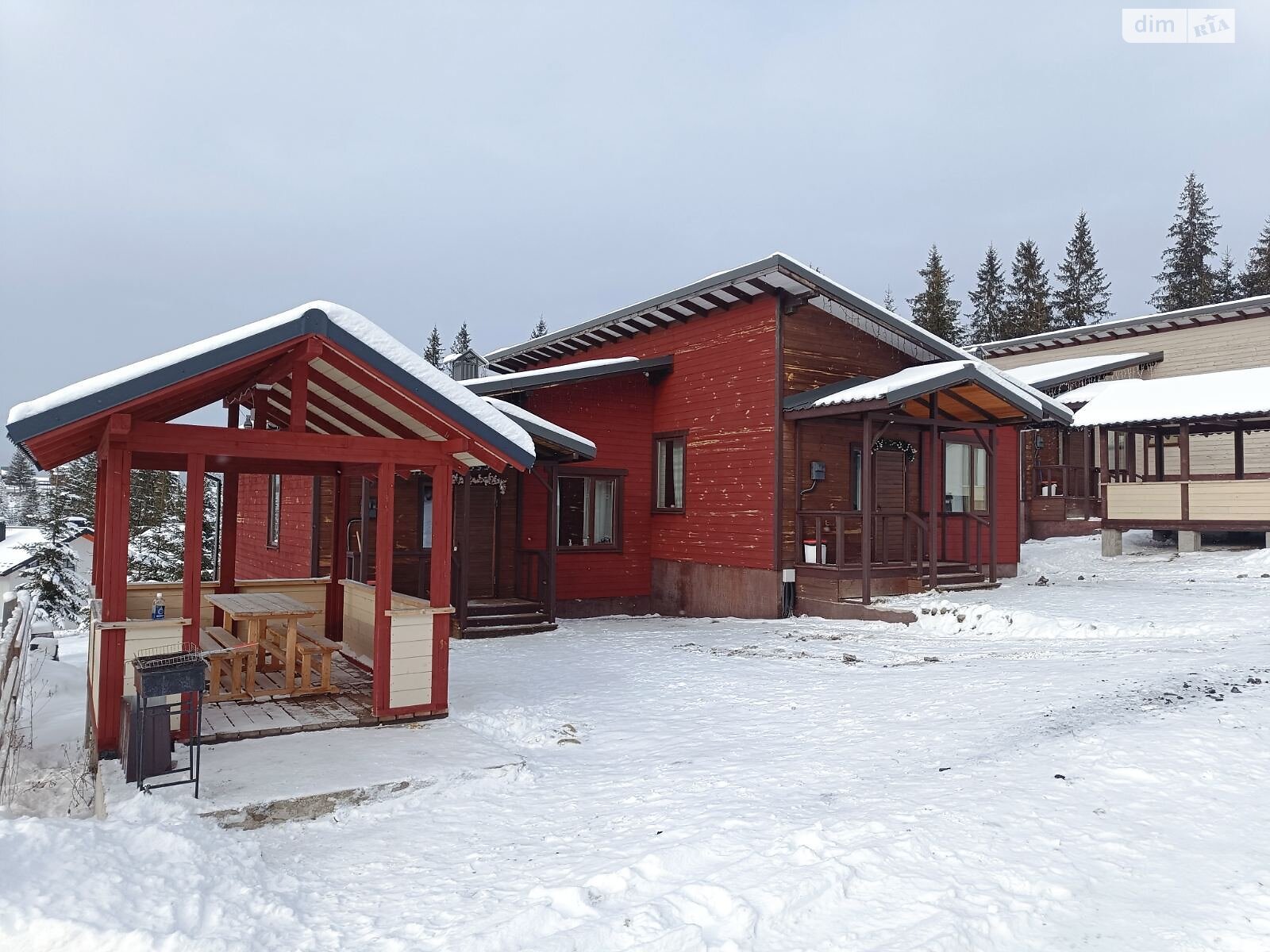 одноповерховий дуплекс, 125 кв. м, каркасно-щитовий. Продаж у Яблуниці фото 1 одноповерховий дуплекс, 125 кв. м, каркасно-щитовий. Продаж у Яблуниці фото 1