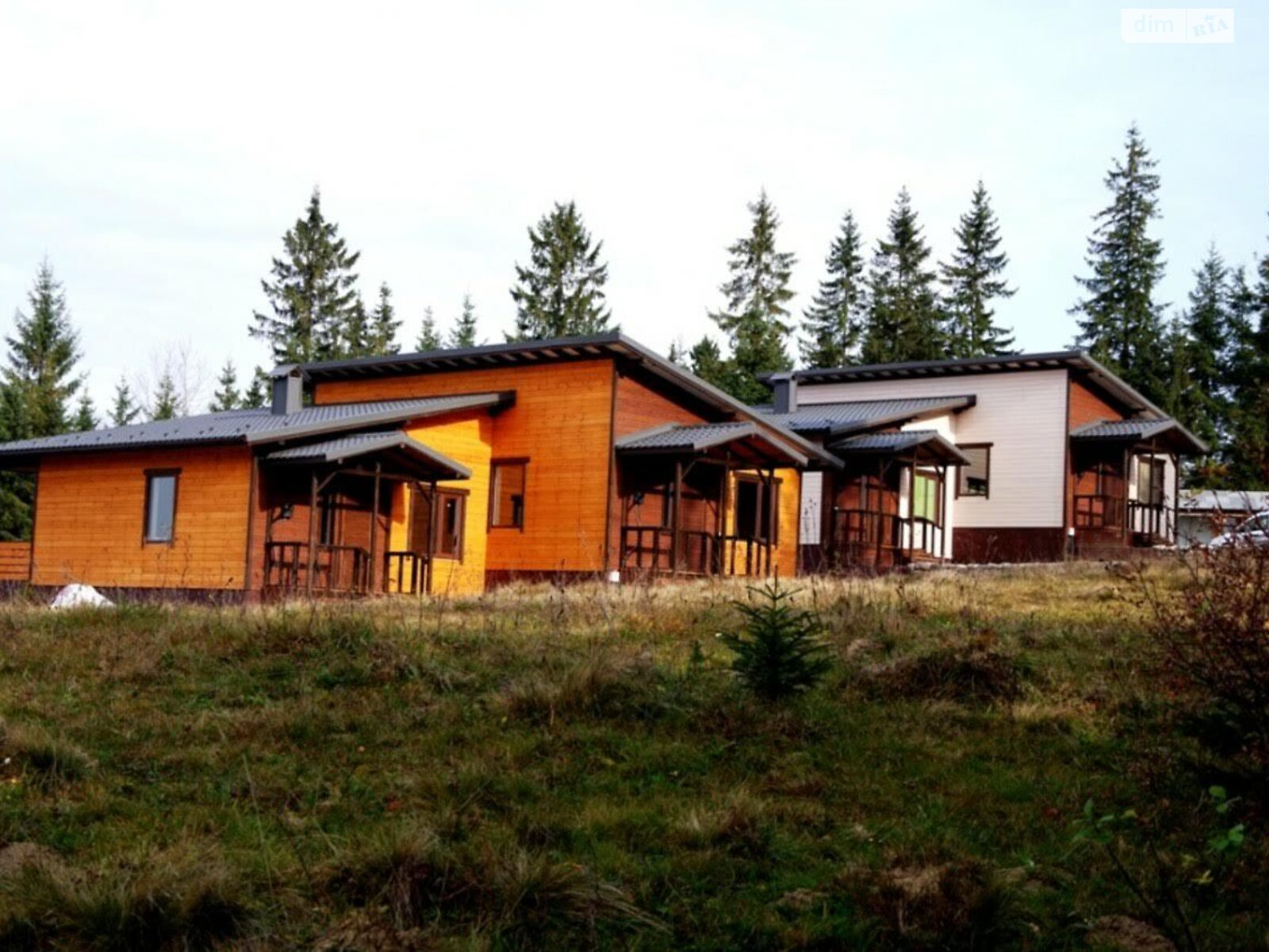 одноповерховий дуплекс, 125 кв. м, каркасно-щитовий. Продаж у Яблуниці фото 1 одноповерховий дуплекс, 125 кв. м, каркасно-щитовий. Продаж у Яблуниці фото 1