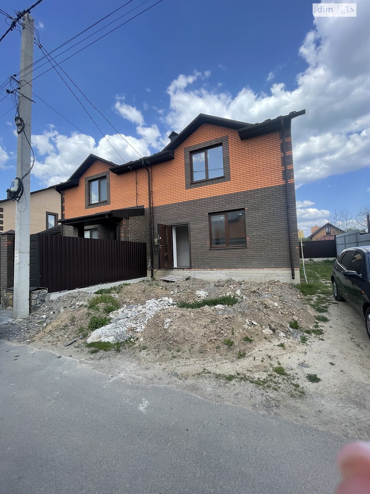 двоповерховий дуплекс, 110 кв. м, цегла. Продаж у Якушинцях фото 1 двоповерховий дуплекс, 110 кв. м, цегла. Продаж у Якушинцях фото 1