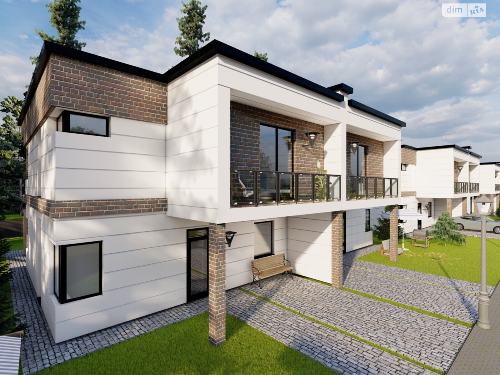 двухэтажный дуплекс, 134 кв. м, керамический блок. Продажа в Зубре фото 1 двухэтажный дуплекс, 134 кв. м, керамический блок. Продажа в Зубре фото 1